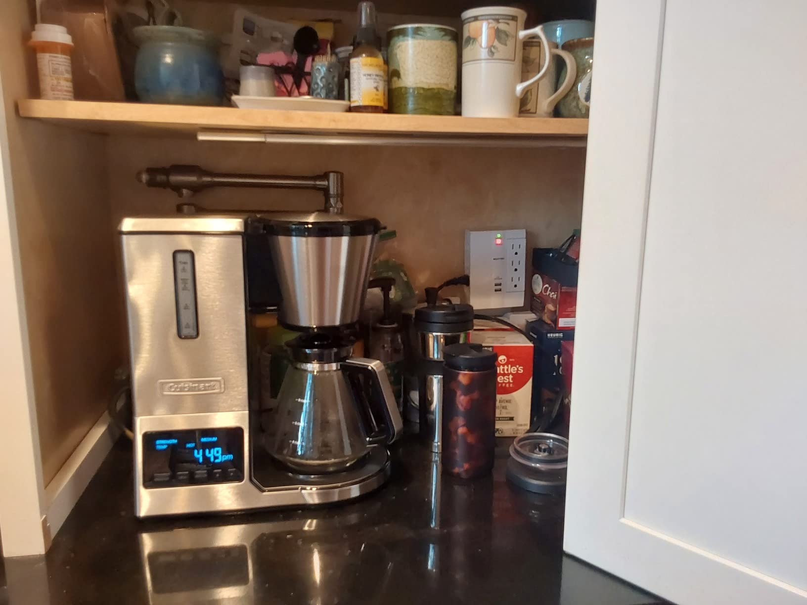 Cuisinart CPO-800P1 PurePrecision 8 Cup Pour-Over Coffee Brewer, Silver Customer Review Cuisinart CPO-800P1 PurePrecision 8 Cup Pour-Over Coffee Brewer, Silver - Customer Photo 2