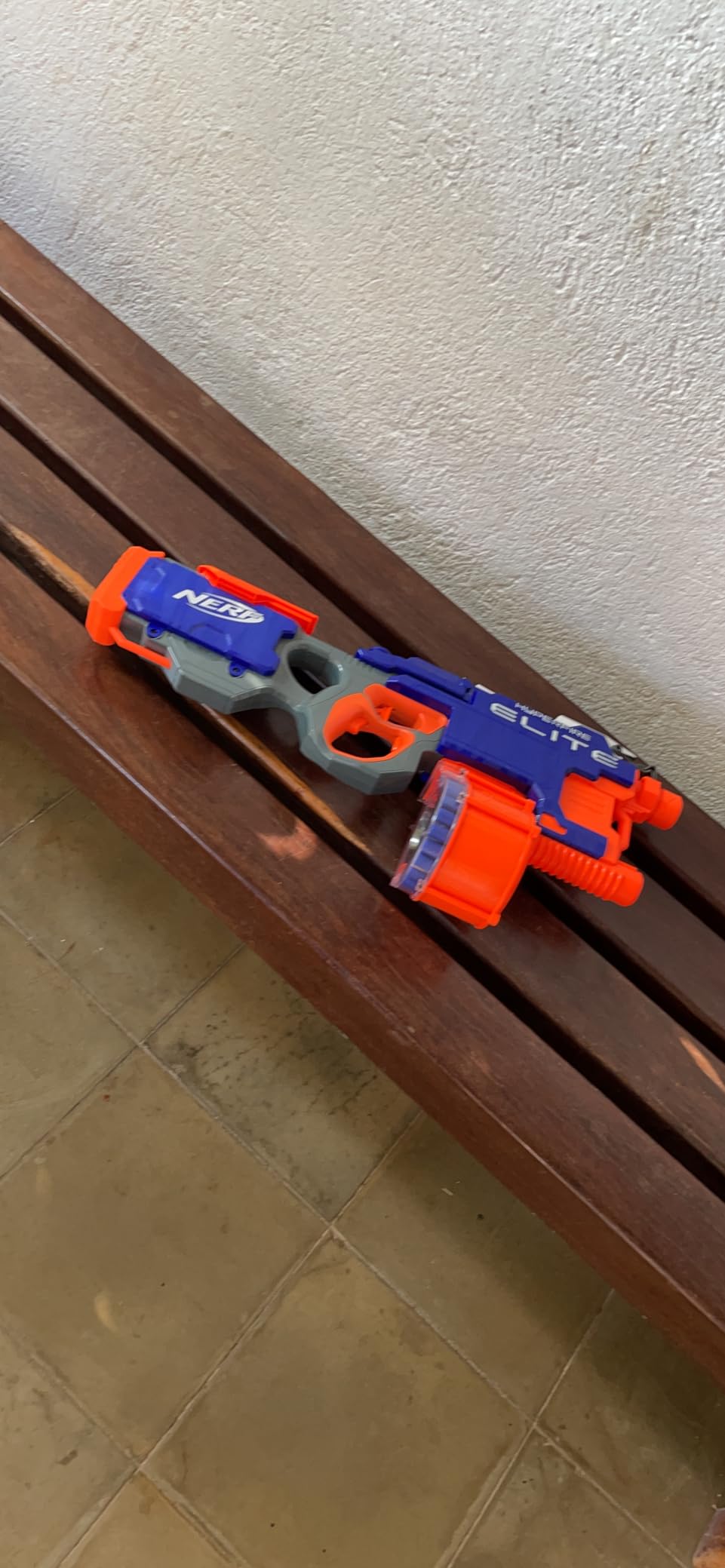 Nerf HyperFire Motorized Elite Blaster, 25-Dart Drum, Fires Up to 5 Darts Per Second, Includes 25 Official Elite Darts (Amazon Exclusive) Customer Review Nerf HyperFire Motorized Elite Blaster, 25-Dart Drum, Fires Up to 5 Darts Per Second, Includes 25 Official Elite Darts (Amazon Exclusive) - Customer Photo 1
