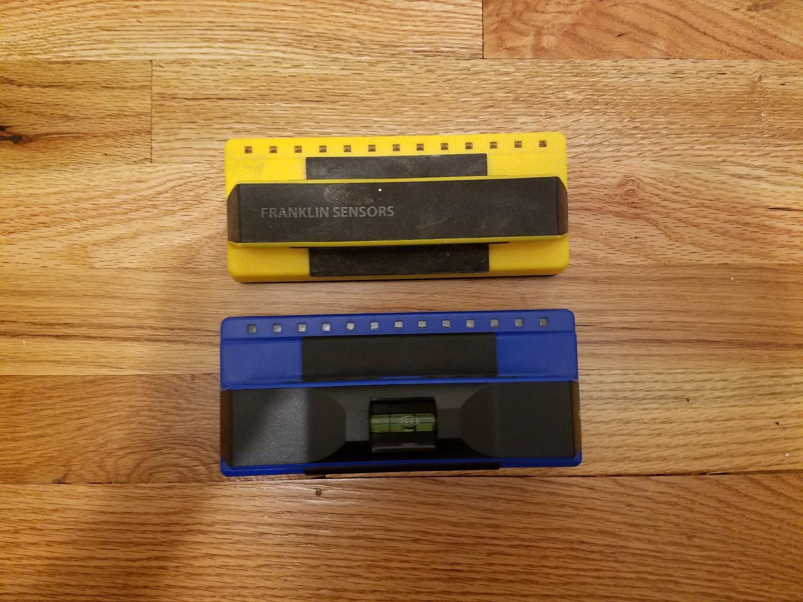Franklin Sensors ProSensor 710+ Stud Finder with 13-Sensors, Wood & Metal Stud Detector/Wall Scanner, Built-in Bubble Level, Made in The USA - Customer Photo 2