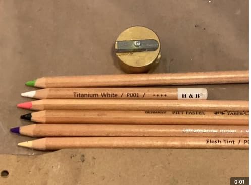 Mobius + Ruppert (M+R) Brass Artists Pencil Sharpener - choose from 4 shapes! Made in Germany - finest in the world! (602 - Double Round) Customer Review Mobius + Ruppert (M+R) Brass Artists Pencil Sharpener - choose from 4 shapes! Made in Germany - finest in the world! (602 - Double Round) - Customer Photo 1