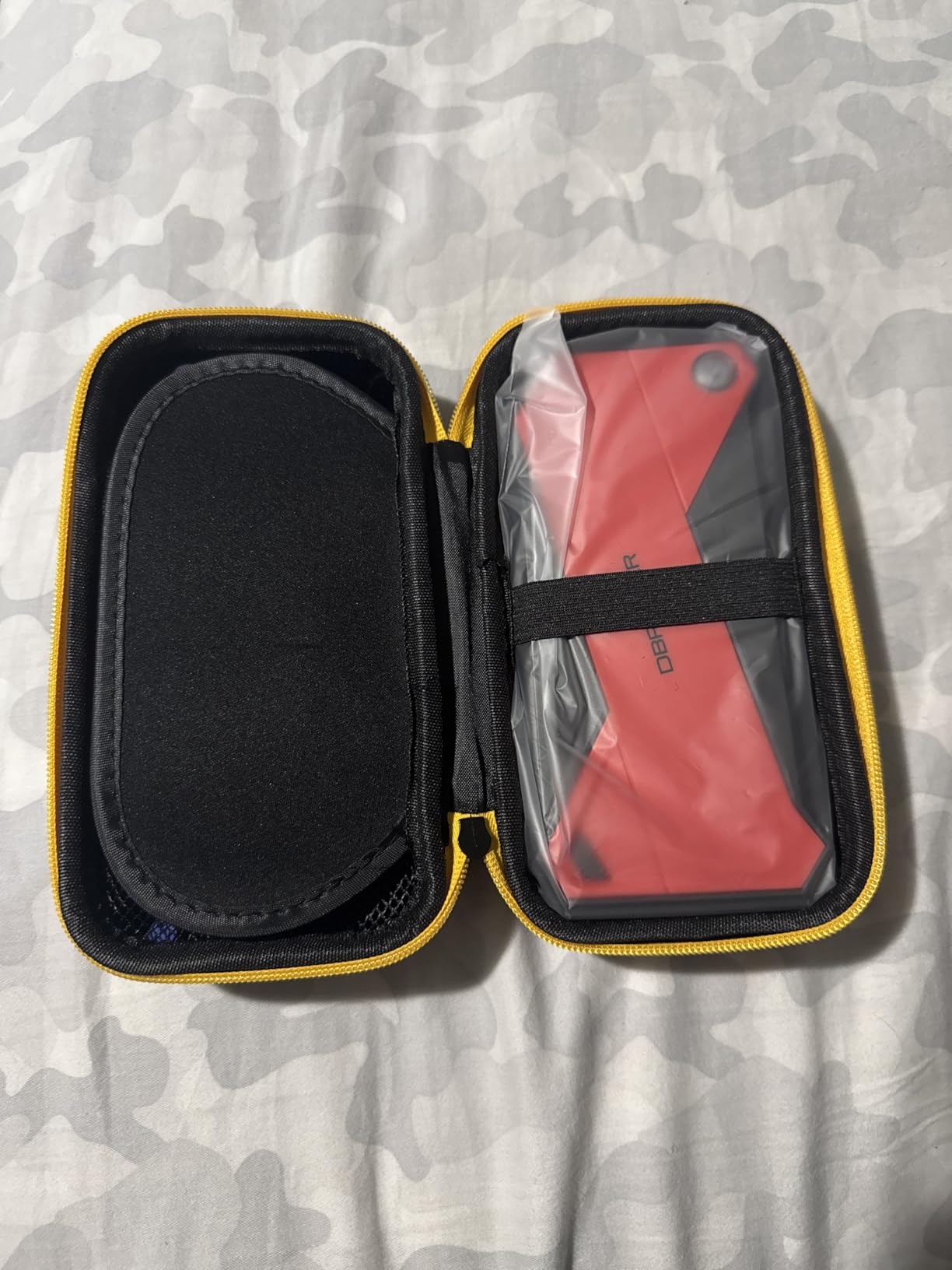 DBPOWER Peak 3000A 18000mAh Portable Car Jump Starter (up to 8.0L Gas, 6.0L Diesel Engine) Battery Booster with Smart Charging Port, Compass, LCD Screen and LED Light (Black/Red) - Customer Photo 1