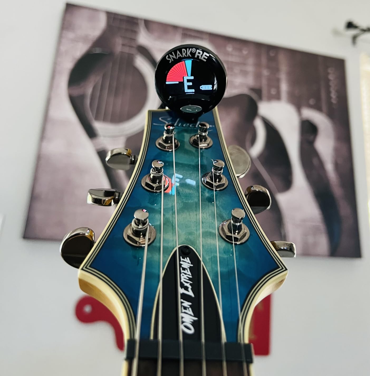 Snark SN5X Clip-On Tuner for Guitar, Bass & Violin (Current Model) - Customer Photo 2