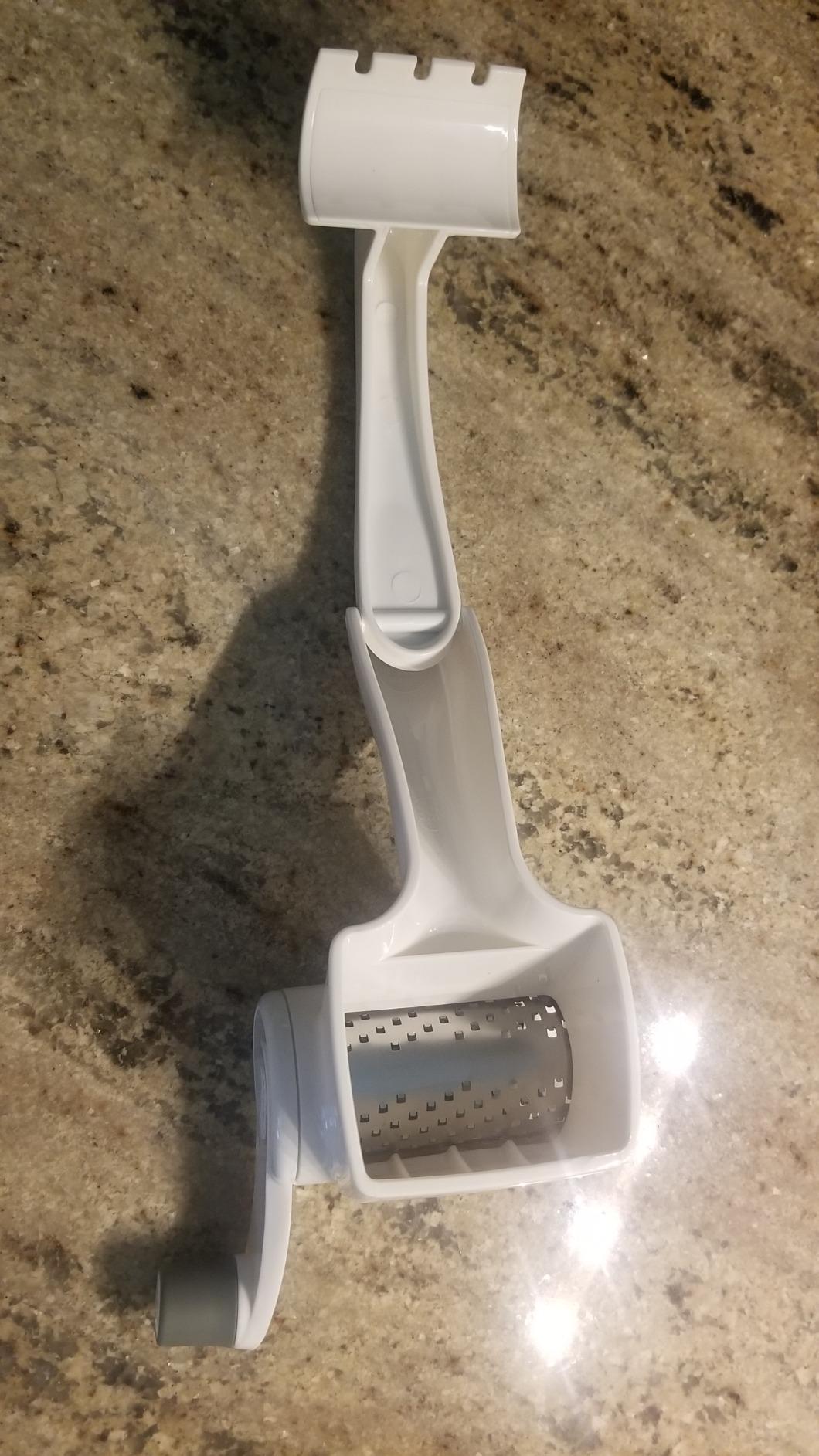Zyliss Classic Rotary Cheese Grater Customer Review Zyliss Classic Rotary Cheese Grater - Customer Photo 2