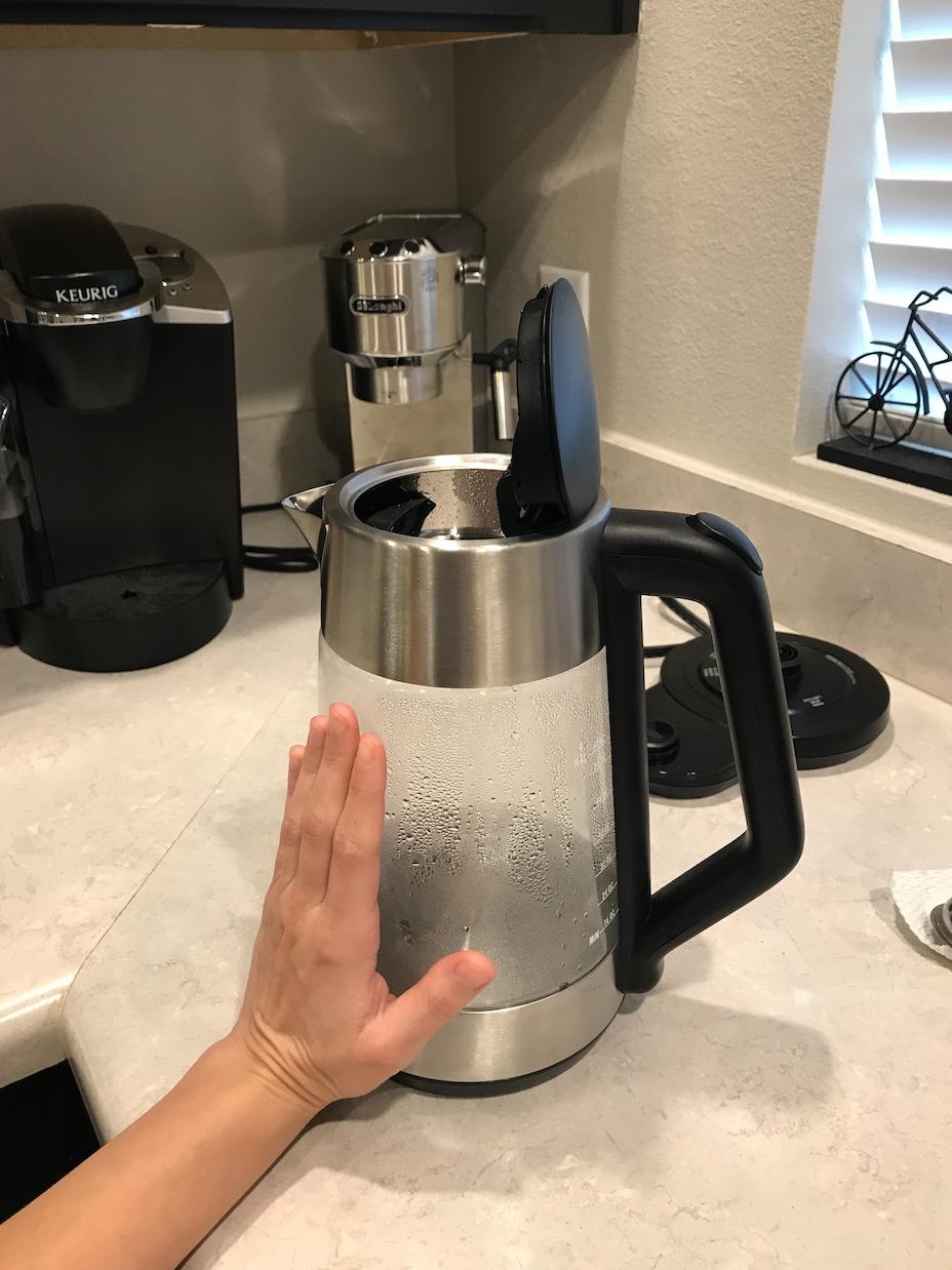 OXO Brew Adjustable Temperature Kettle, Electric, Clear - Customer Photo 1