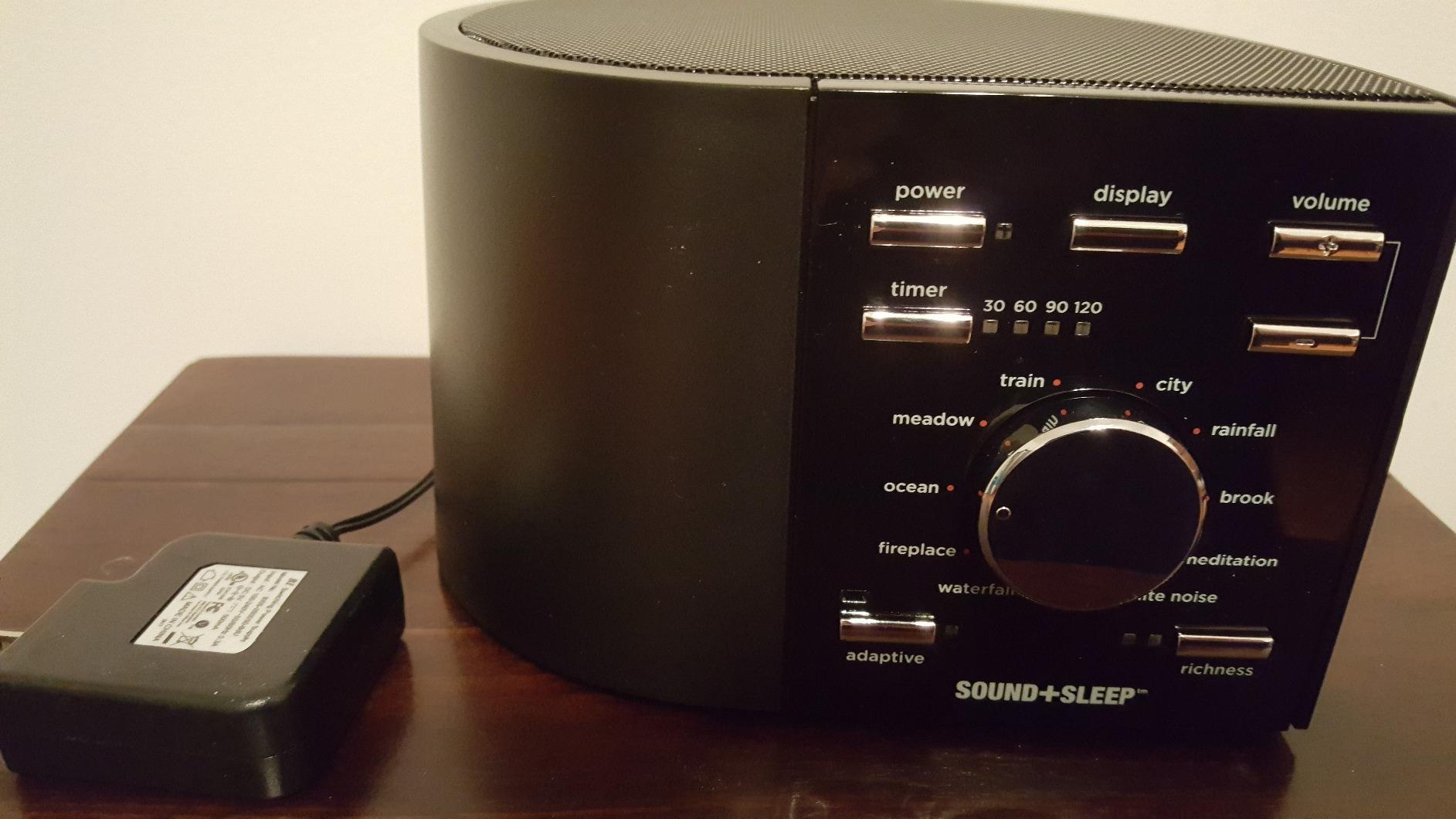 Adaptive Sound Technologies Sound + Sleep SE Noise Machine - White Noise Machine - Non-Looping Environmental/Nature Sounds for Sleep & Relaxation - with Timer & Headphone Jack - White/Silver - Customer Photo 1