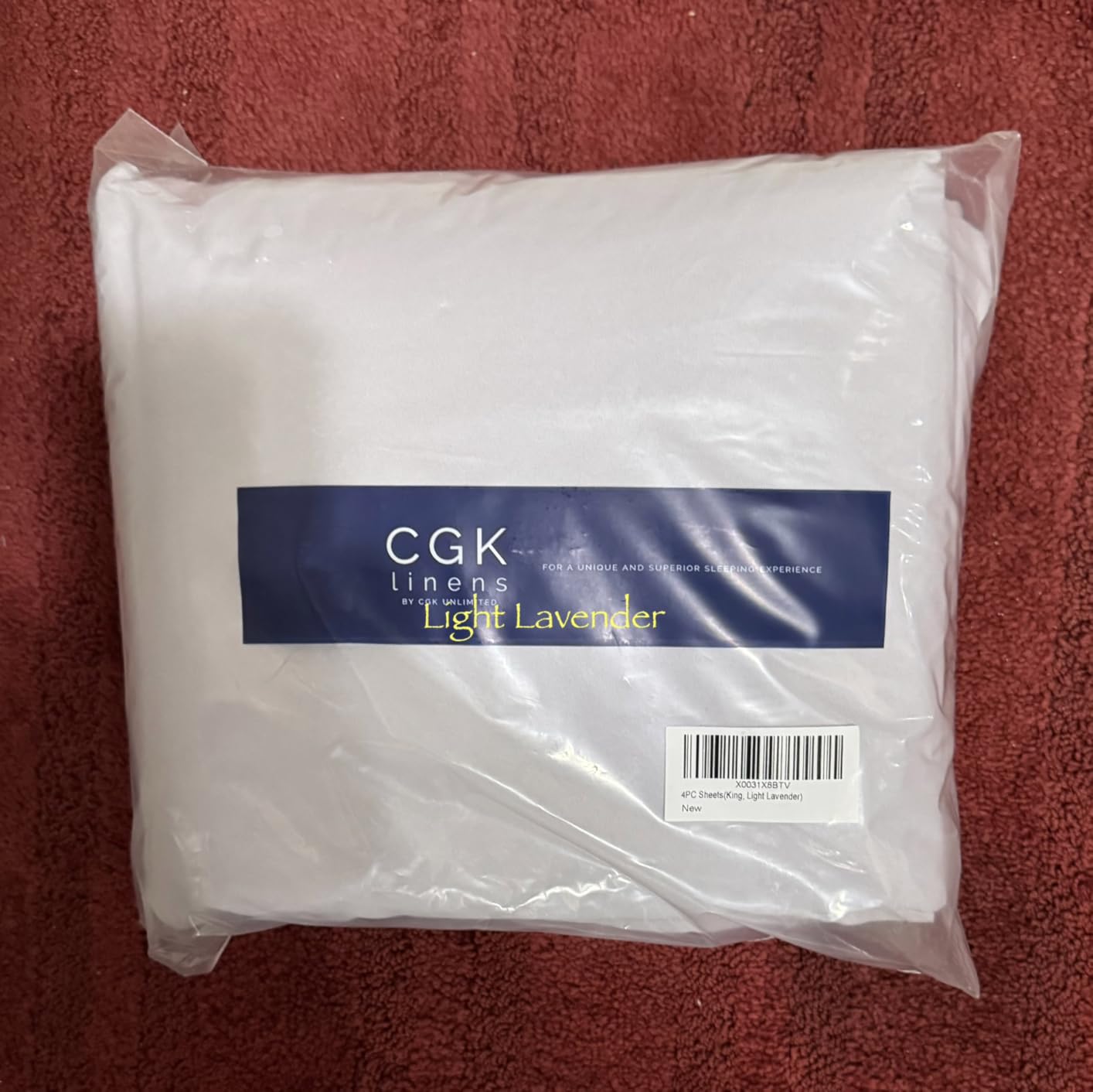 Queen Size 4 Piece Sheet Set - Comfy Breathable & Cooling Sheets - Hotel Luxury Bed Sheets for Women & Men - Deep Pockets, Easy-Fit, Extra Soft and Wrinkle Free Sheets - White Oeko-Tex Bed Sheet Set customer photo 1