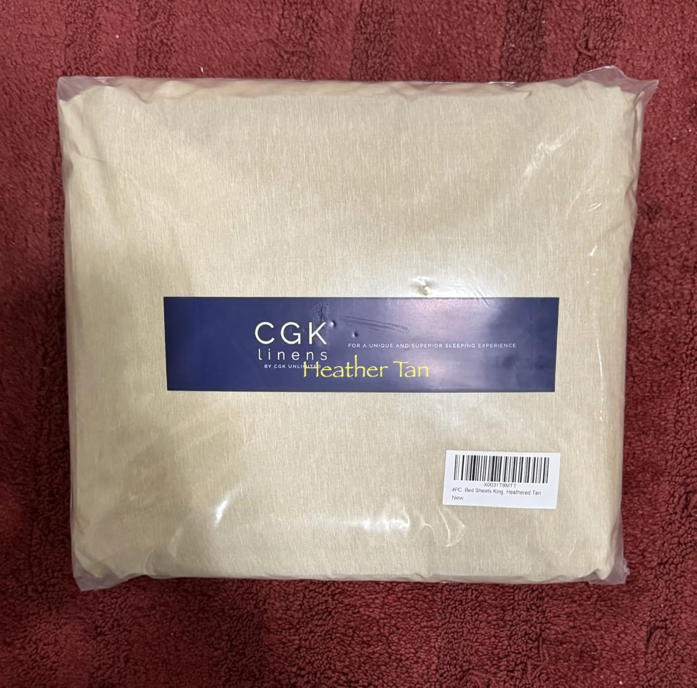 Queen Size 4 Piece Sheet Set - Comfy Breathable & Cooling Sheets - Hotel Luxury Bed Sheets for Women & Men - Deep Pockets, Easy-Fit, Extra Soft and Wrinkle Free Sheets - White Oeko-Tex Bed Sheet Set customer photo 2