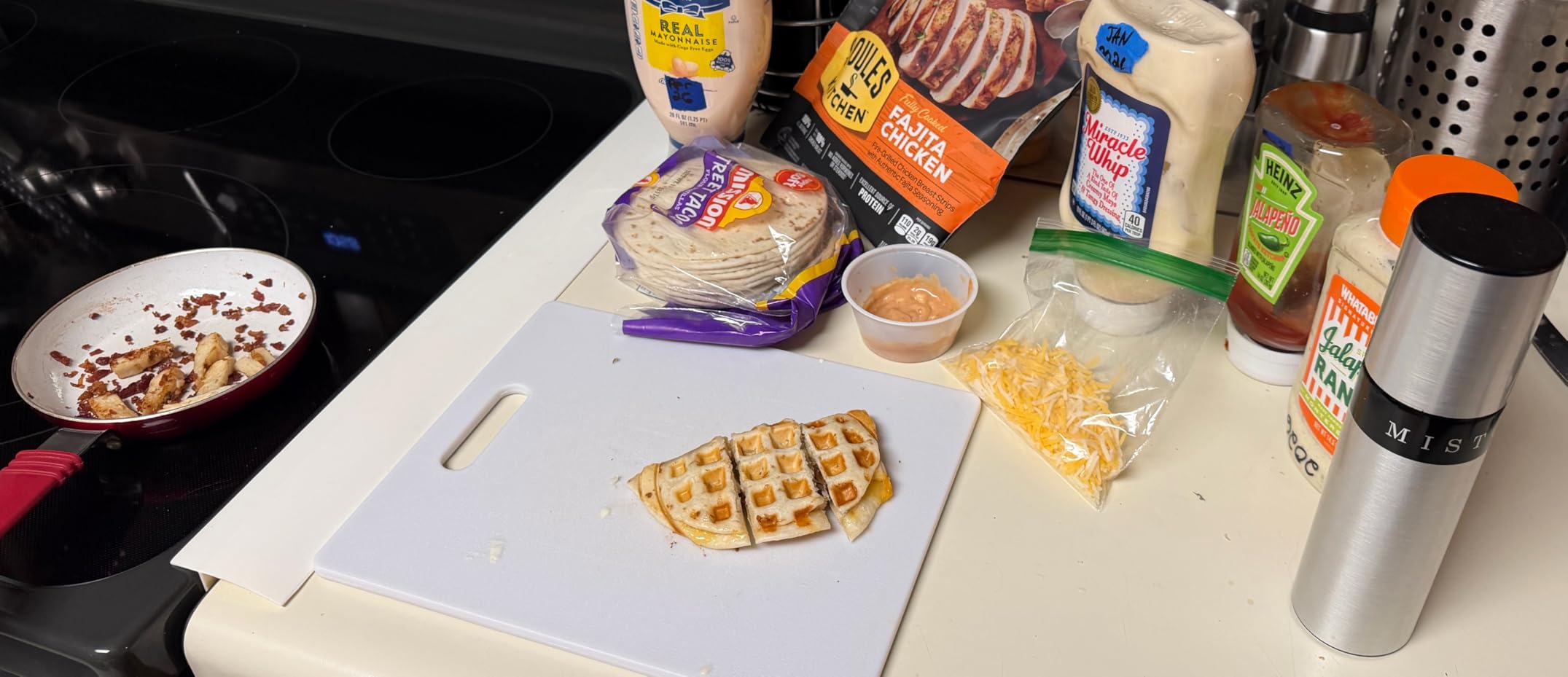 Dash Mini Waffle Maker- Compact Electric Iron for Creative Homemade Treats - Nonstick Surface - Easy-to-Clean - Perfect for Kids & Families - Aqua - Customer Photo 2