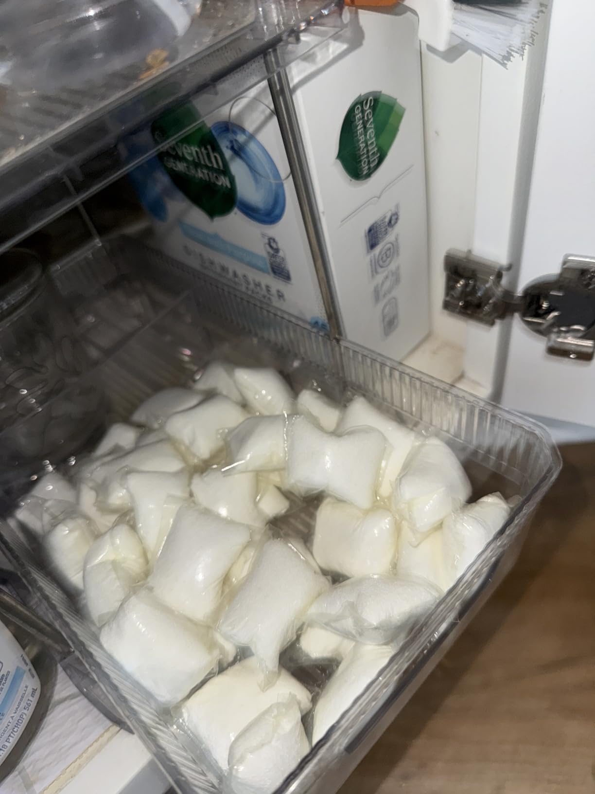 Seventh Generation Dishwasher Detergent Packs for sparkling dishes Free & Clear Dishwasher Tabs (72 Count) - Customer Photo 2