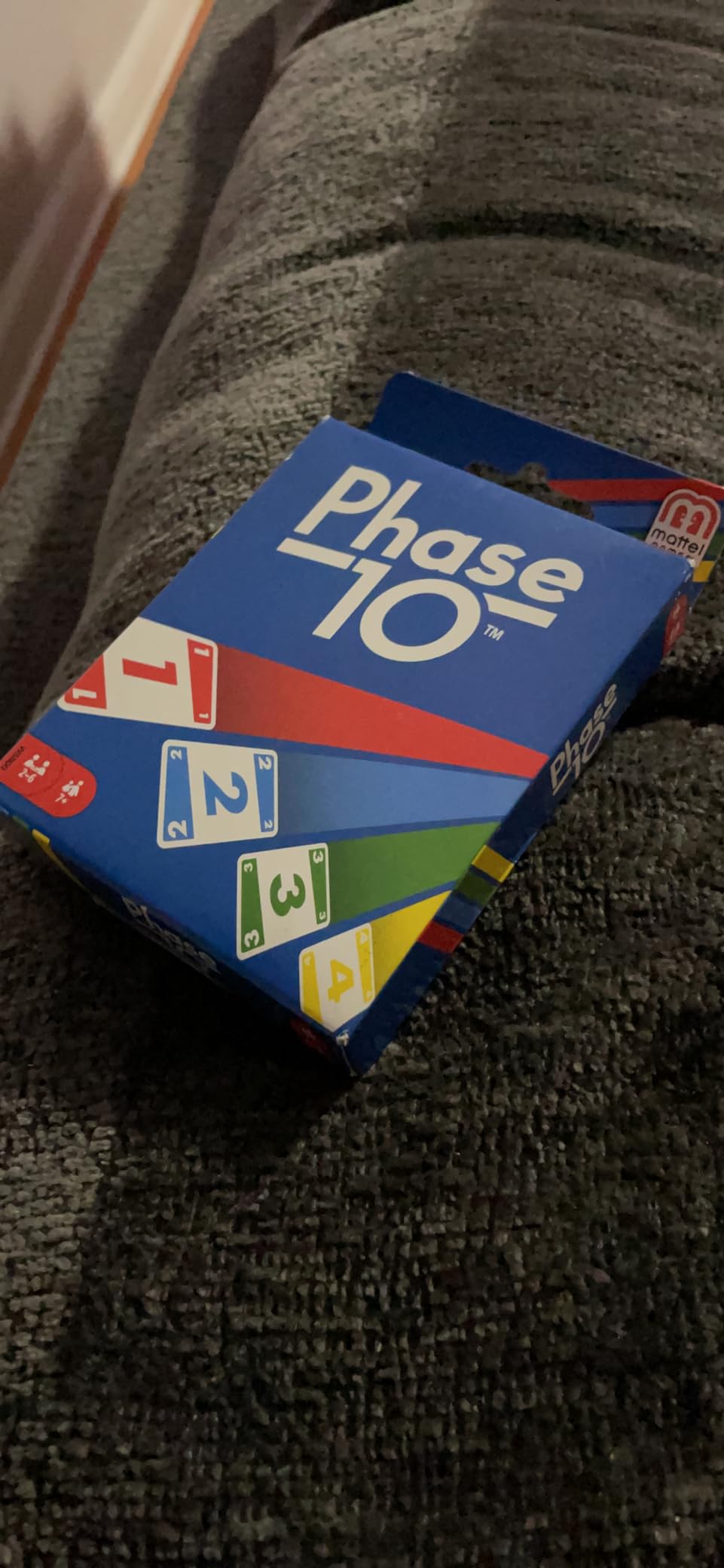 Mattel Games Phase 10 Card Game with 108 Cards, Great Game for Kids, Family or Adult Game Night, Ages 7 Years and Older Customer Review Mattel Games Phase 10 Card Game with 108 Cards, Great Game for Kids, Family or Adult Game Night, Ages 7 Years and Older - Customer Photo 1