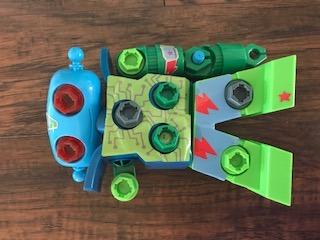 Educational Insights Design & Drill Robot - Construction Toys & Tools for Kids, Robot Toy Building Sets, Kids' Tool Set with Working Screwdriver, Take Apart STEM Set, Gifts for Boys & Girls Ages 3+ - Customer Photo 1