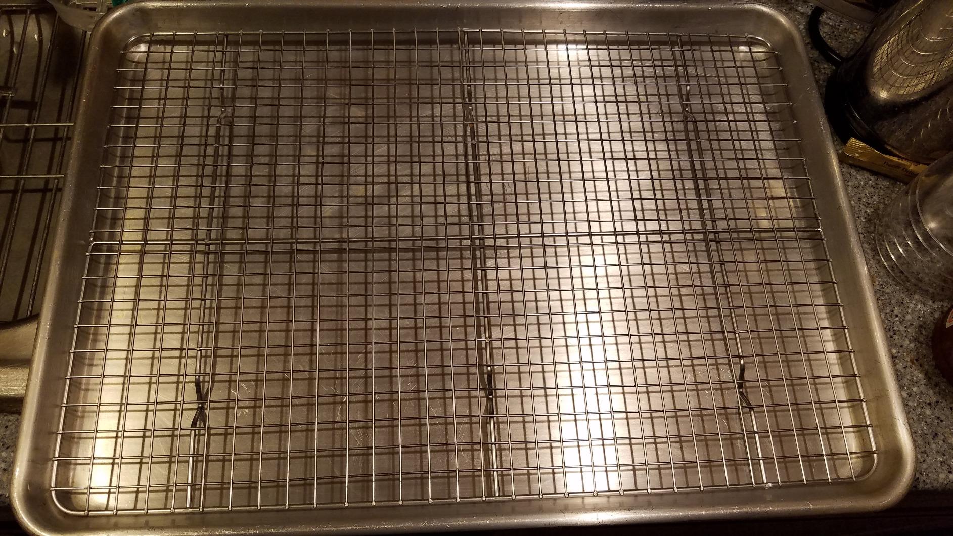 Checkered Chef Cooling Rack for Cooking and Baking - 8 Checkered Chef Cooling Rack for Cooking and Baking - 8