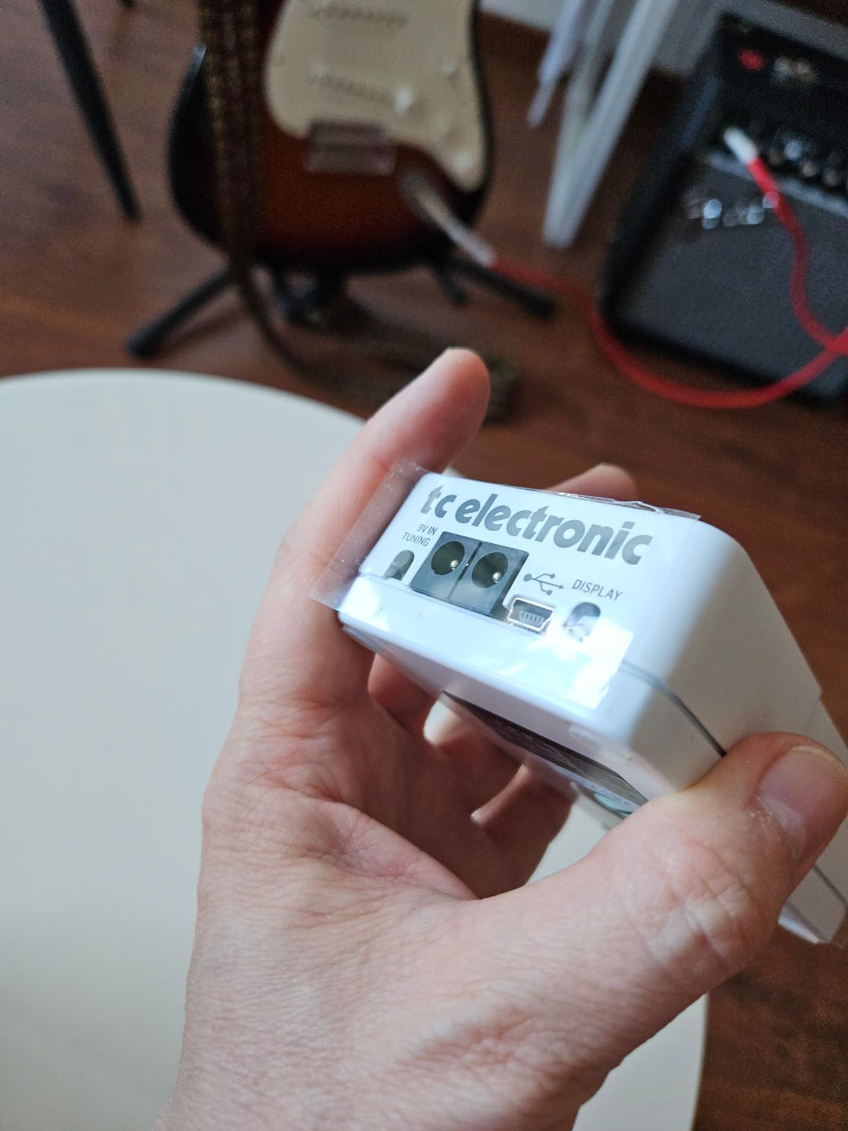 TC Electronic POLYTUNE 3 Ultra-Compact Polyphonic Tuner with Multiple Tuning Modes and Built-In BONAFIDE BUFFER - Customer Photo 2