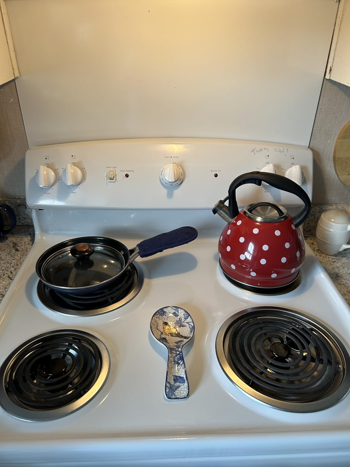 DII Basic Terry Collection Quilted 100% Cotton, Potholder, Barn Red, 3 Piece - Customer Photo 1