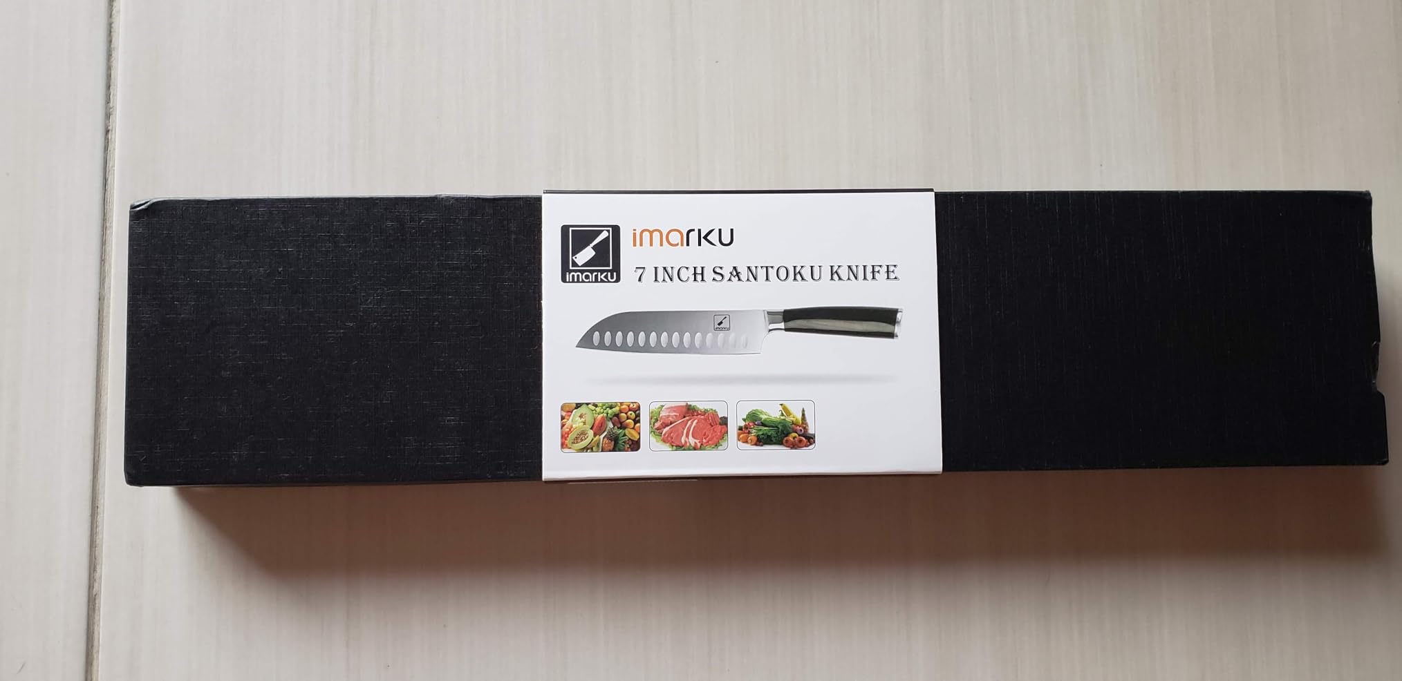 imarku Bread Knife, German High Carbon Stainless Steel Professional Grade Bread Slicing Knife, 10-Inch Serrated Edge Cake Knife, Bread Cutter for Homemade Crusty Bread, Birthday Gifts for Women Men - Customer Photo 1
