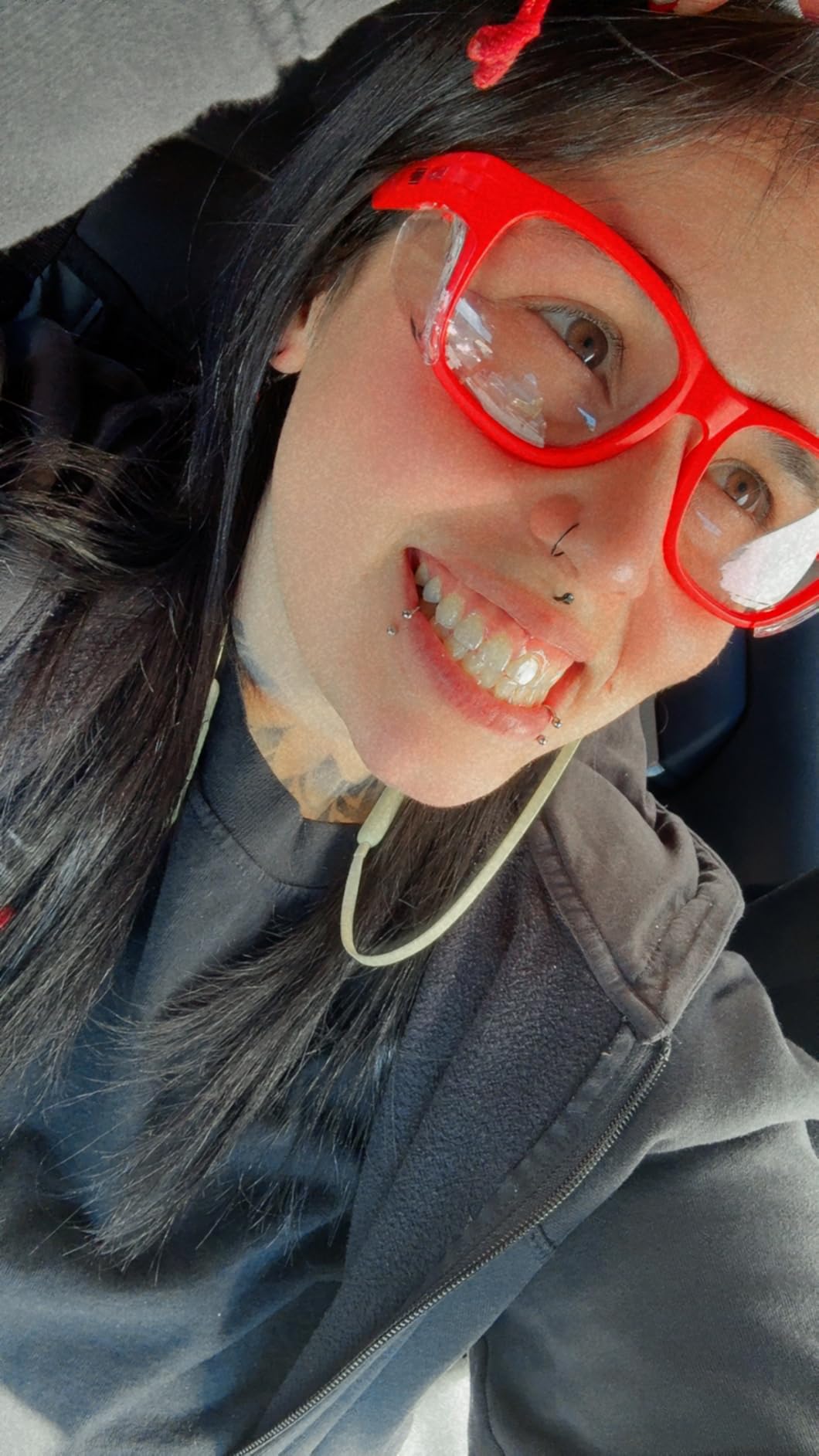 MAGID Y50 Safety Glasses, ANSI Z87.1, Anti-Fog UV Protection, Clear Lens, Side Shields, Black Frame, 1 Pair, Y50BKAFC - Customer Photo 2