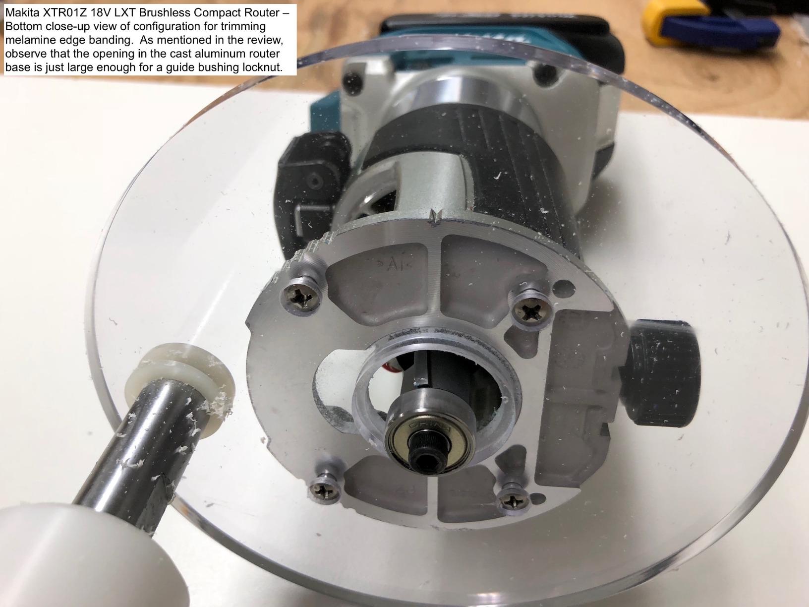 XTR01Z 18V LXT Lithium-Ion Brushless Cordless Compact Router customer photo 1