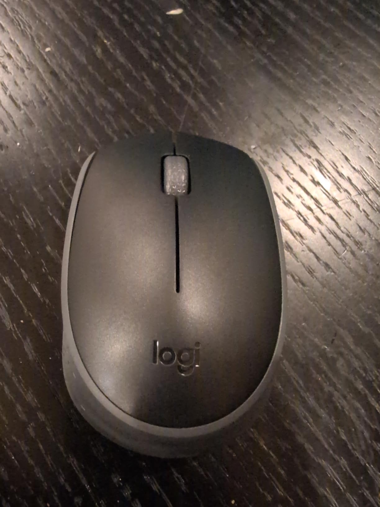 Logitech M170 Wireless Mouse for PC, Mac, Laptop, 2.4 GHz with USB Mini Receiver, Optical Tracking, 12-Months Battery Life, Ambidextrous - Black - Customer Photo 1