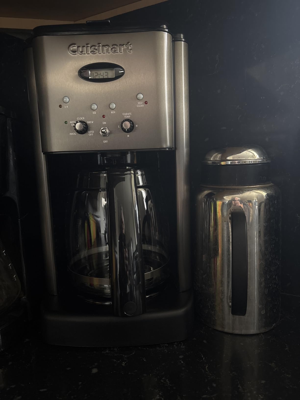 Cuisinart 12 Cup Brew Central Maker Coffee Maker, Black Stainless Steel, DCC-1200BKSNAS Customer Review Cuisinart 12 Cup Brew Central Maker Coffee Maker, Black Stainless Steel, DCC-1200BKSNAS - Customer Photo 1