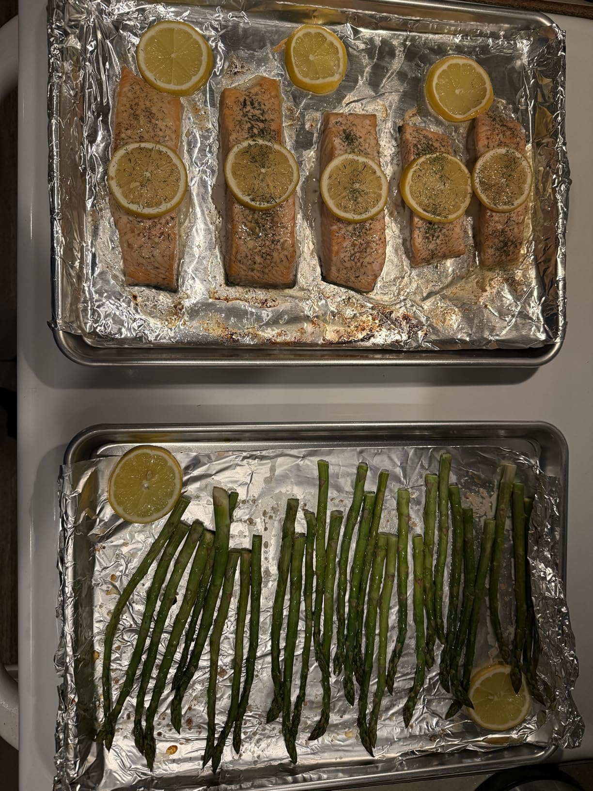 Nordic Ware Naturals 3 Piece Set - USA Made Aluminum Commercial Quality Sheet Pan for Baking or Roasting, Encapsulated Galvanized Steel Rim Prevents Warping; Half Sheet, Jelly Roll and Quarter Sheet - Customer Photo 2