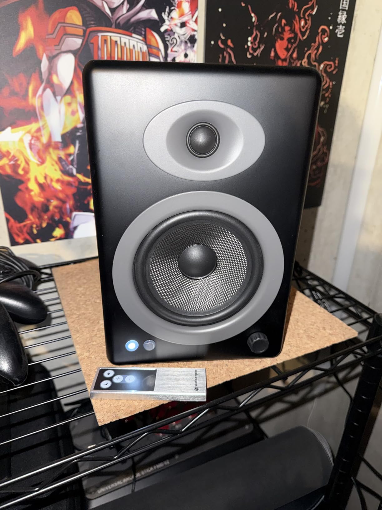 Audioengine A5+ Wireless Bluetooth Bookshelf Speakers - Premium 150W Stereo Speakers for Music, Gaming, Turntables, Home Theater Systems - Powerful Studio Monitors - Customer Photo 2