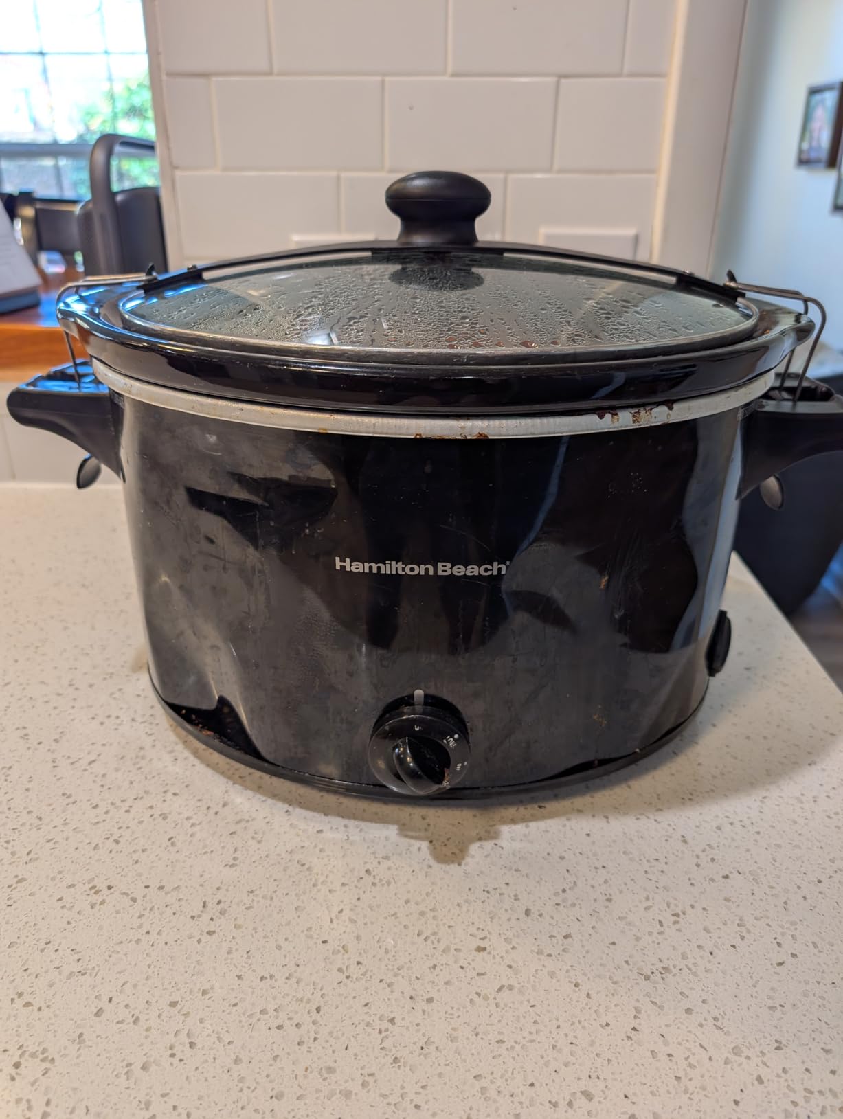Hamilton Beach Slow Cooker, Extra Large 10 Quart, Stay or Go Portable With Lid Lock, Dishwasher Safe Crock, Black (33195) - Customer Photo 5