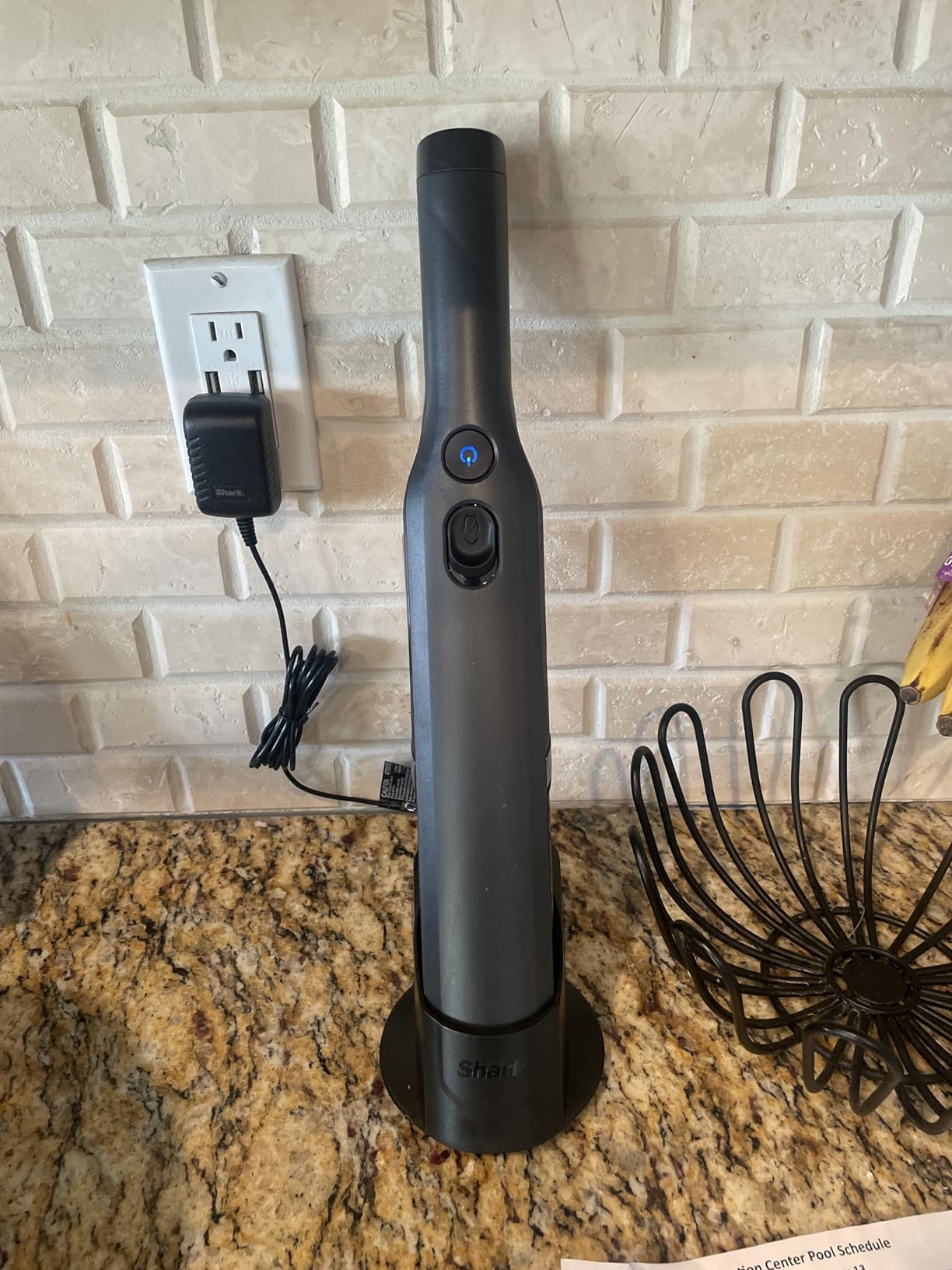 Shark WV201 WANDVAC Handheld Vacuum, Lightweight at 1.4 Pounds with Powerful Suction - Customer Photo 1