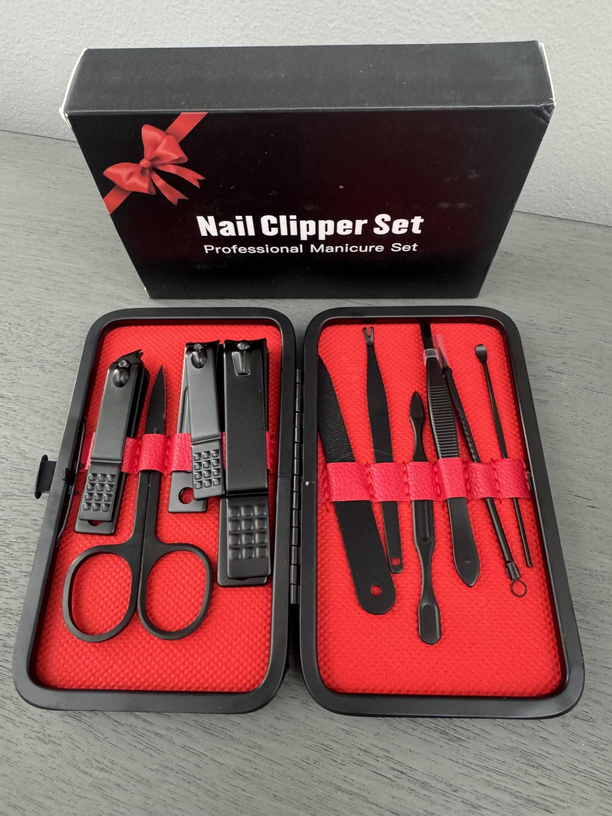 Manicure Set Men Personal Care Tools Accessories Finger and Toe Nail Clippers Set customer photo 2