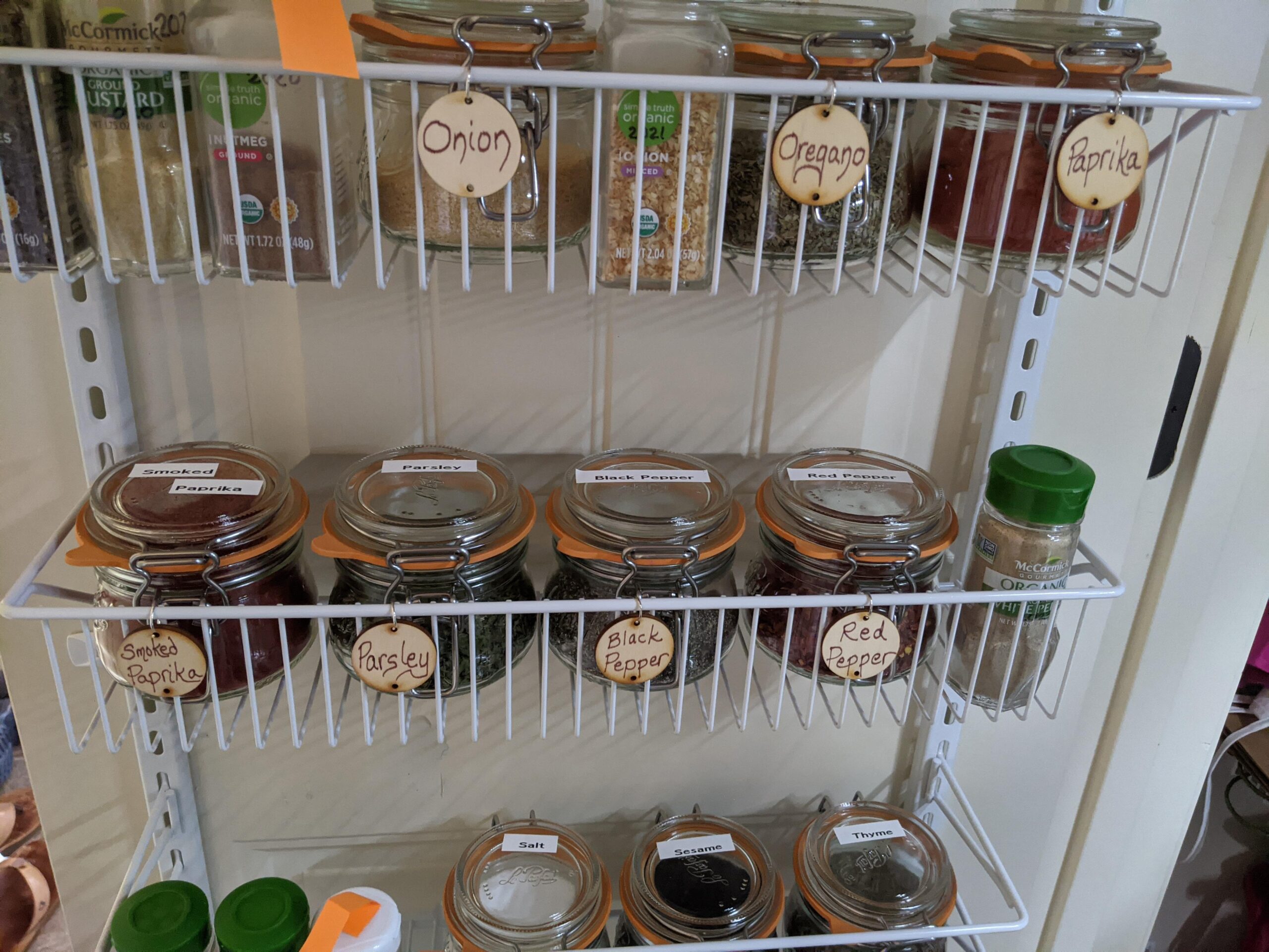 Le Parfait Super Jar, Canning Jars, 500mL French Glass Canning Jar w/Round Body, Glass Jars With Airtight Lid, Canning Jars Wide Mouth, Glass Jar w/Lid, Clear Jars, Clear Glass Jars (16oz/Pint, 4 pk) - Customer Photo 1