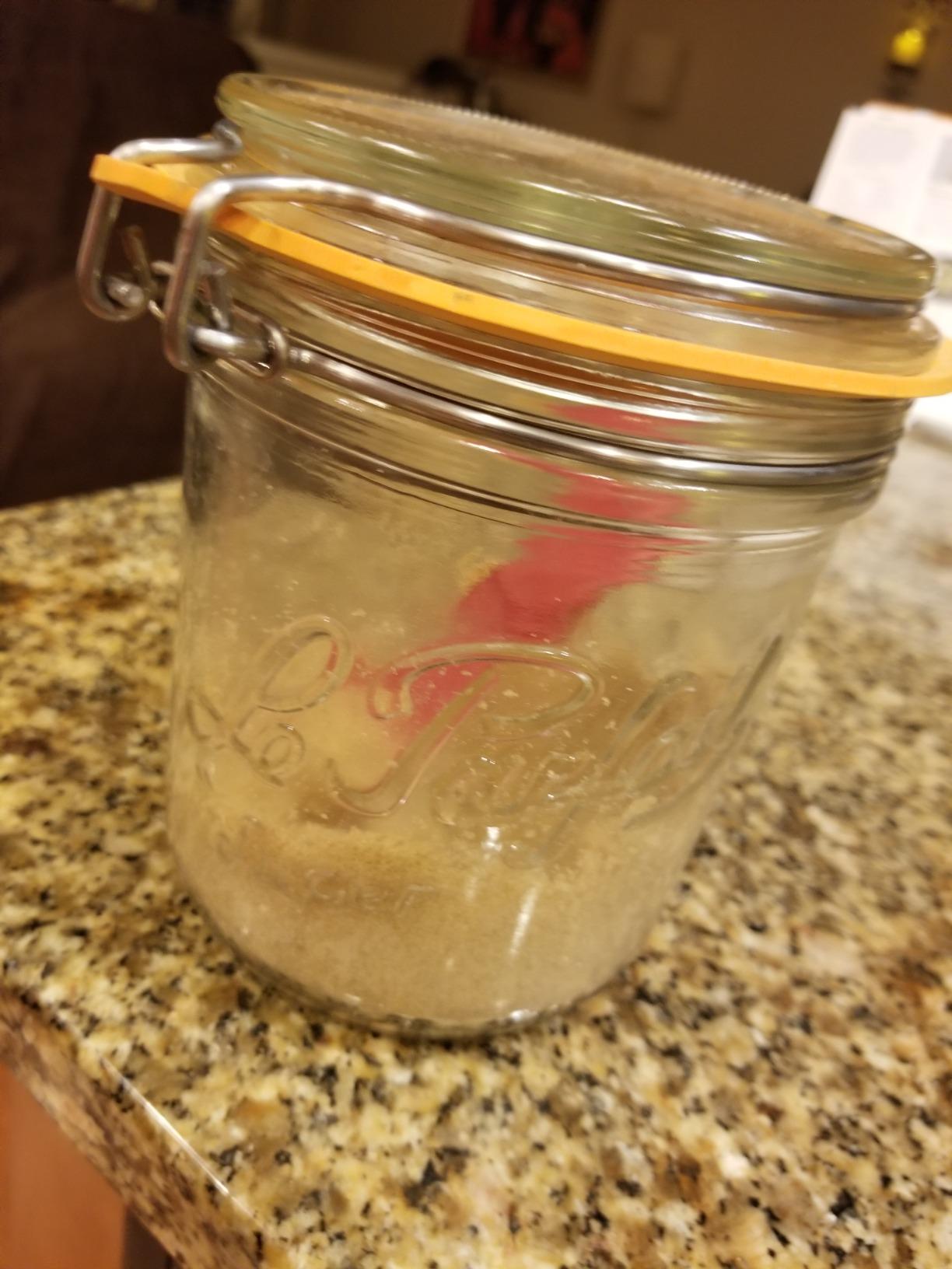 Le Parfait Super Terrine 1L (32oz) French Glass Canning Jar with Airtight Rubber Seal & Wire Bail Closure - BPA-Free Preserving Jar for Water Bath Canning, Food Storage & Gifting - Made in France - Customer Photo 1