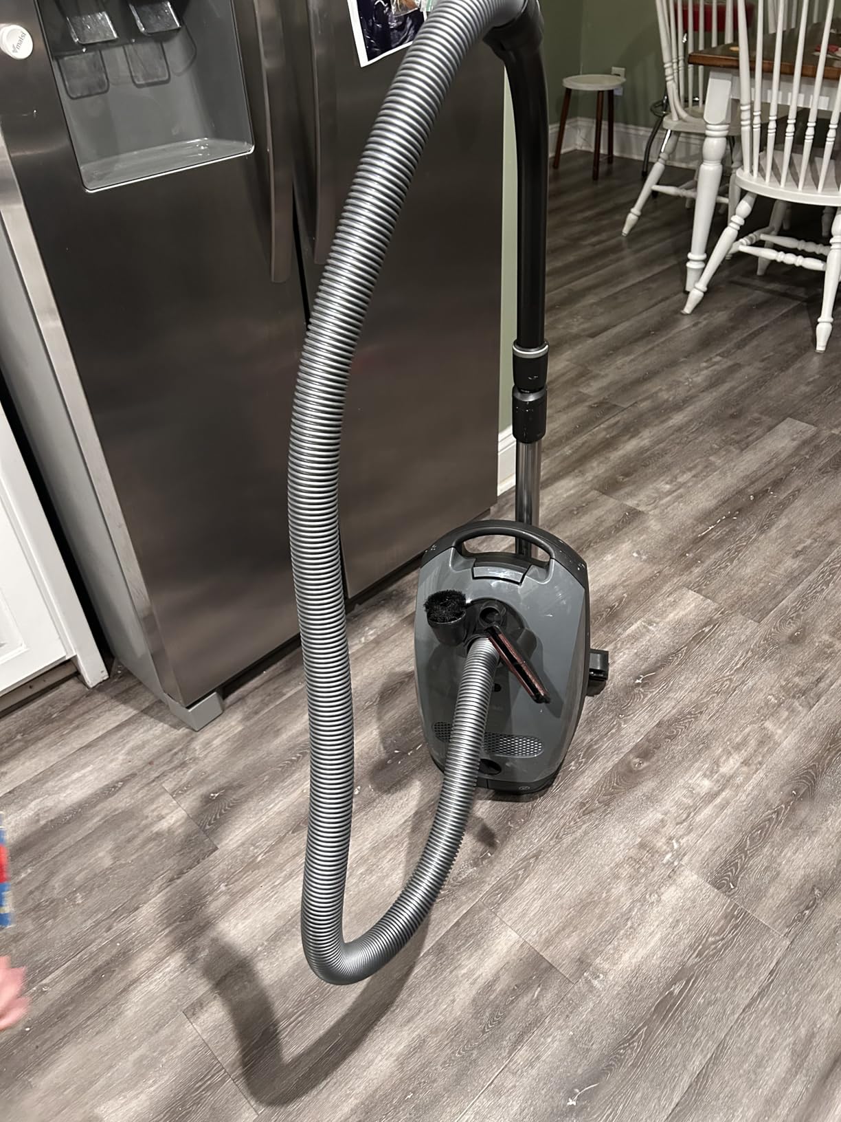 Miele Classic C1 Pure Suction Bagged Canister Vacuum, Graphite Grey - Portable, Household customer photo 2