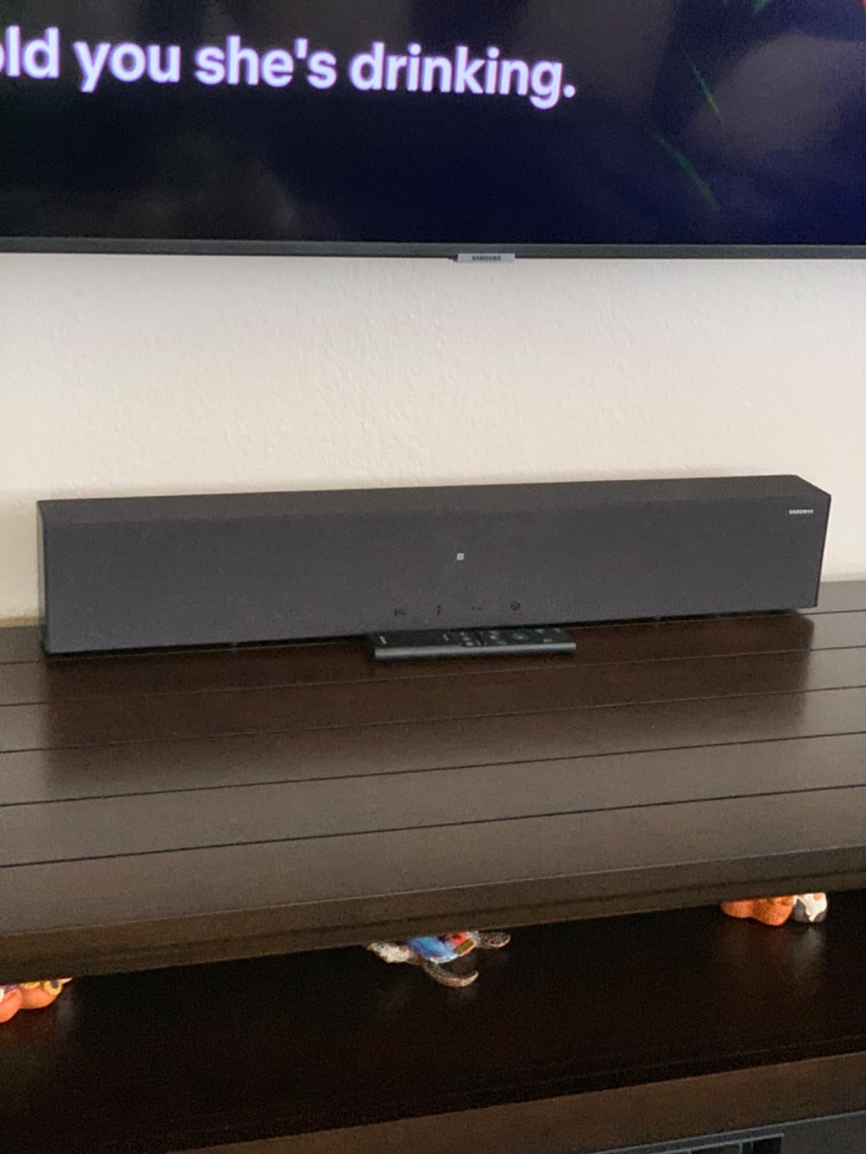 SAMSUNG HW-N300 2-Channel TV Mate Soundbar, Bluetooth Wireless, Built-in USB Port, Surround Sound Expansion, Booming Bass with a Built-in Woofer, Audio Remote App customer photo 1