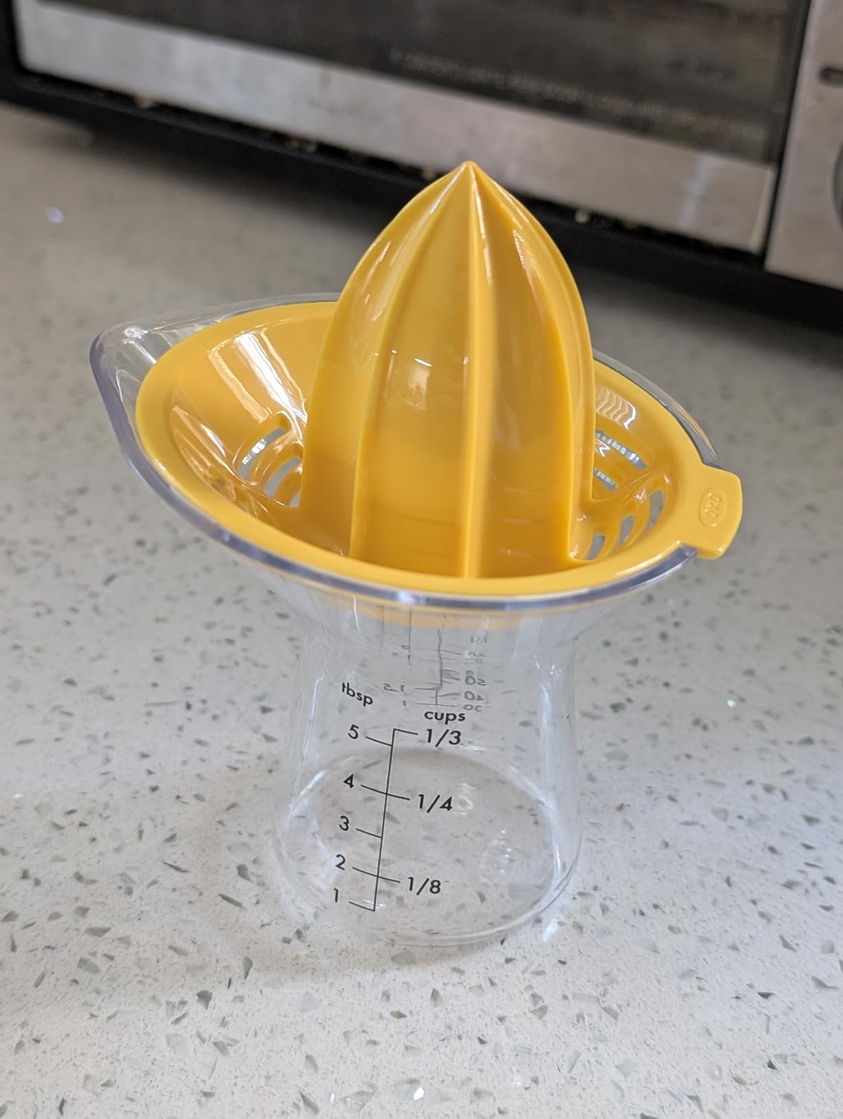 OXO Good Grips 2-in-1 Citrus Juicer, Orange Customer Review OXO Good Grips 2-in-1 Citrus Juicer, Orange - Customer Photo 2
