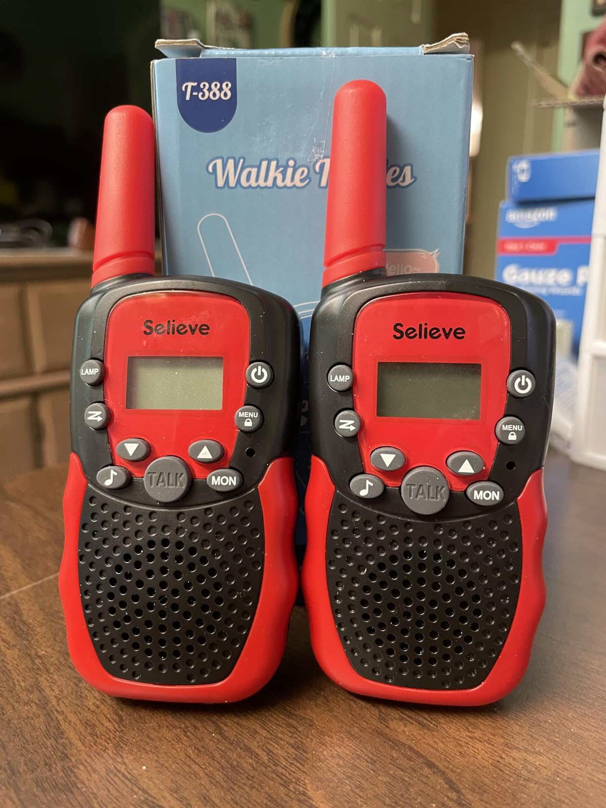 Selieve Toys for 3-12 Year Old Boys Girls, Walkie Talkies for Kids 22 Channels 2 Way Radio Toy with Backlit LCD Flashlight, 3 Miles Range for Outside, Camping, Hiking - Customer Photo 2