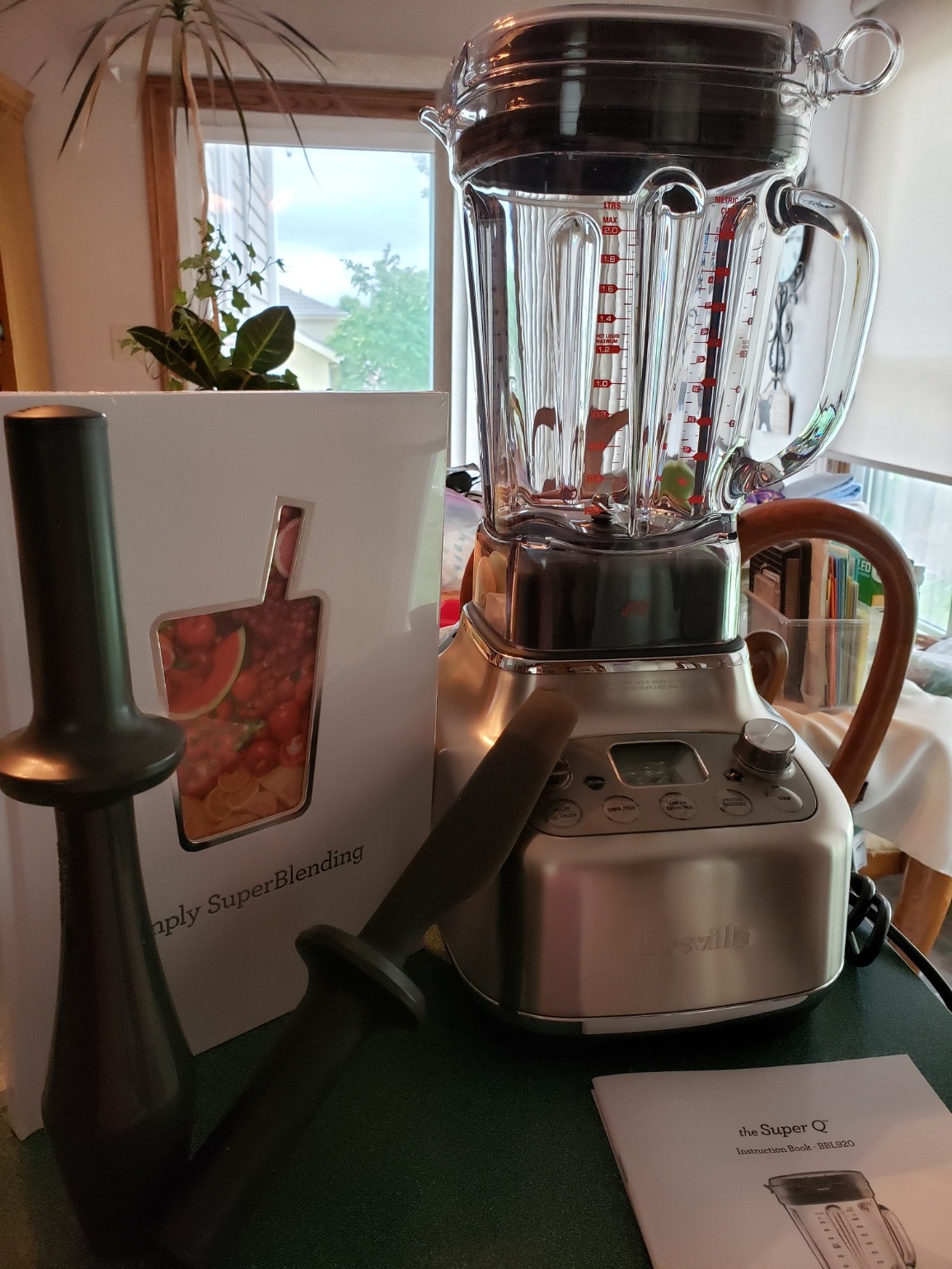 Breville BBL920BSS Super Q Commercial-Grade Home Blender, Brushed Stainless Steel - Customer Photo 2