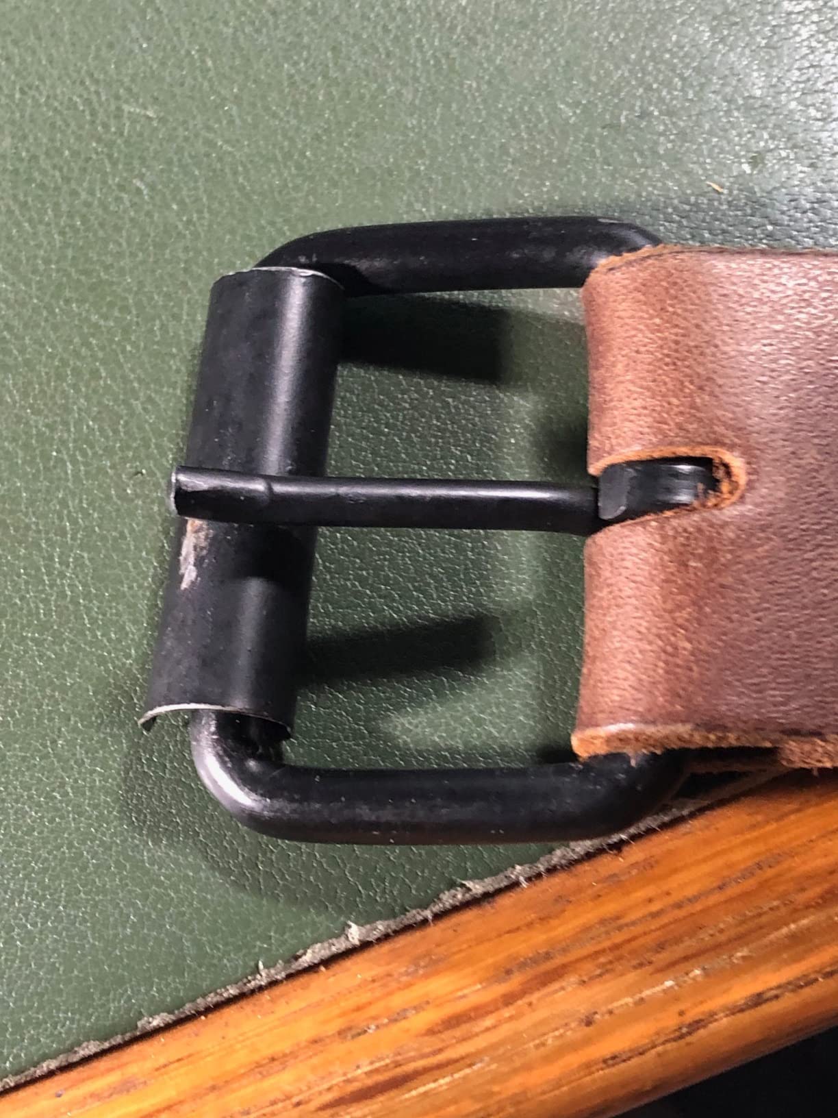 Main Street Forge The Classic Leather Everyday Belt | Made in USA | Full Grain Leather | Men's Leather Belt Customer Review Main Street Forge The Classic Leather Everyday Belt | Made in USA | Full Grain Leather | Men's Leather Belt - Customer Photo 2