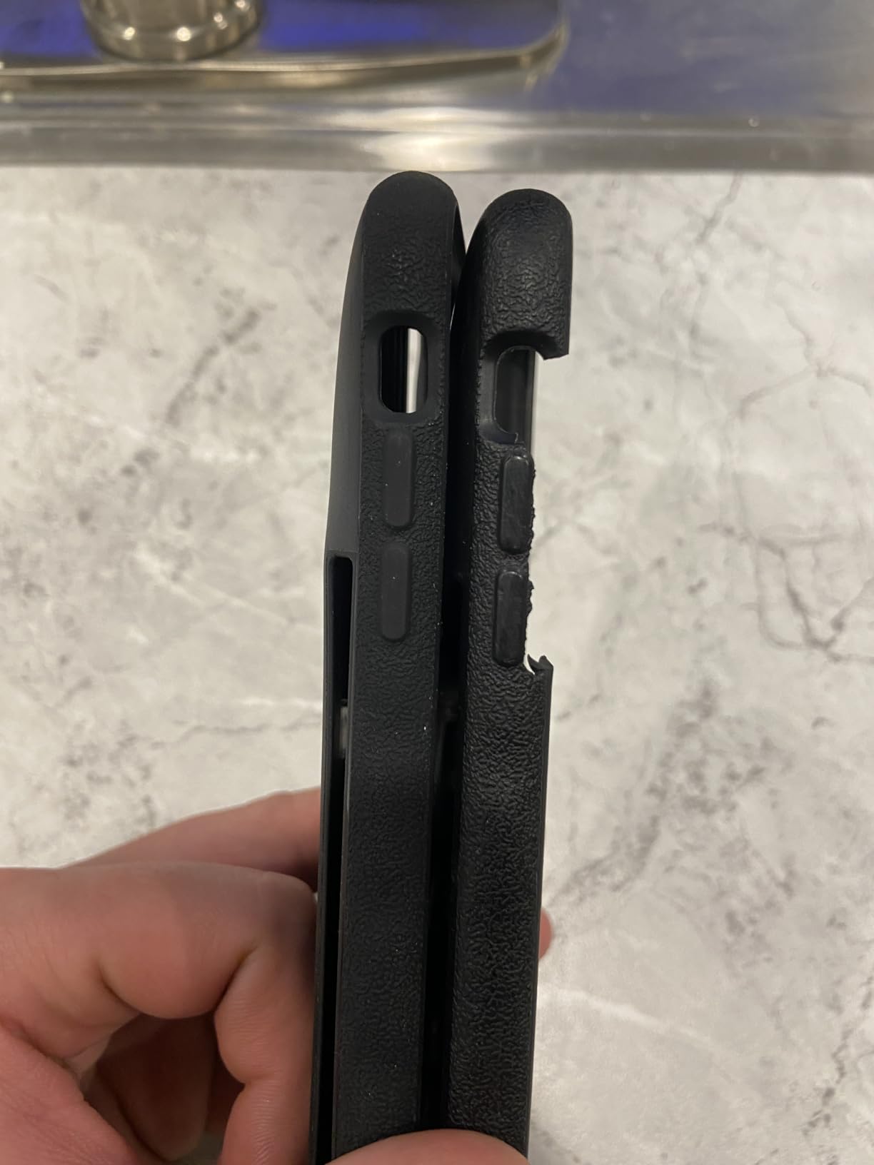 Smartish iPhone 11 Wallet Case - Wallet Slayer Vol. 1 [Slim + Protective] Credit Card Holder - Drop Tested Hidden Card Slot Cover - Customer Photo 2