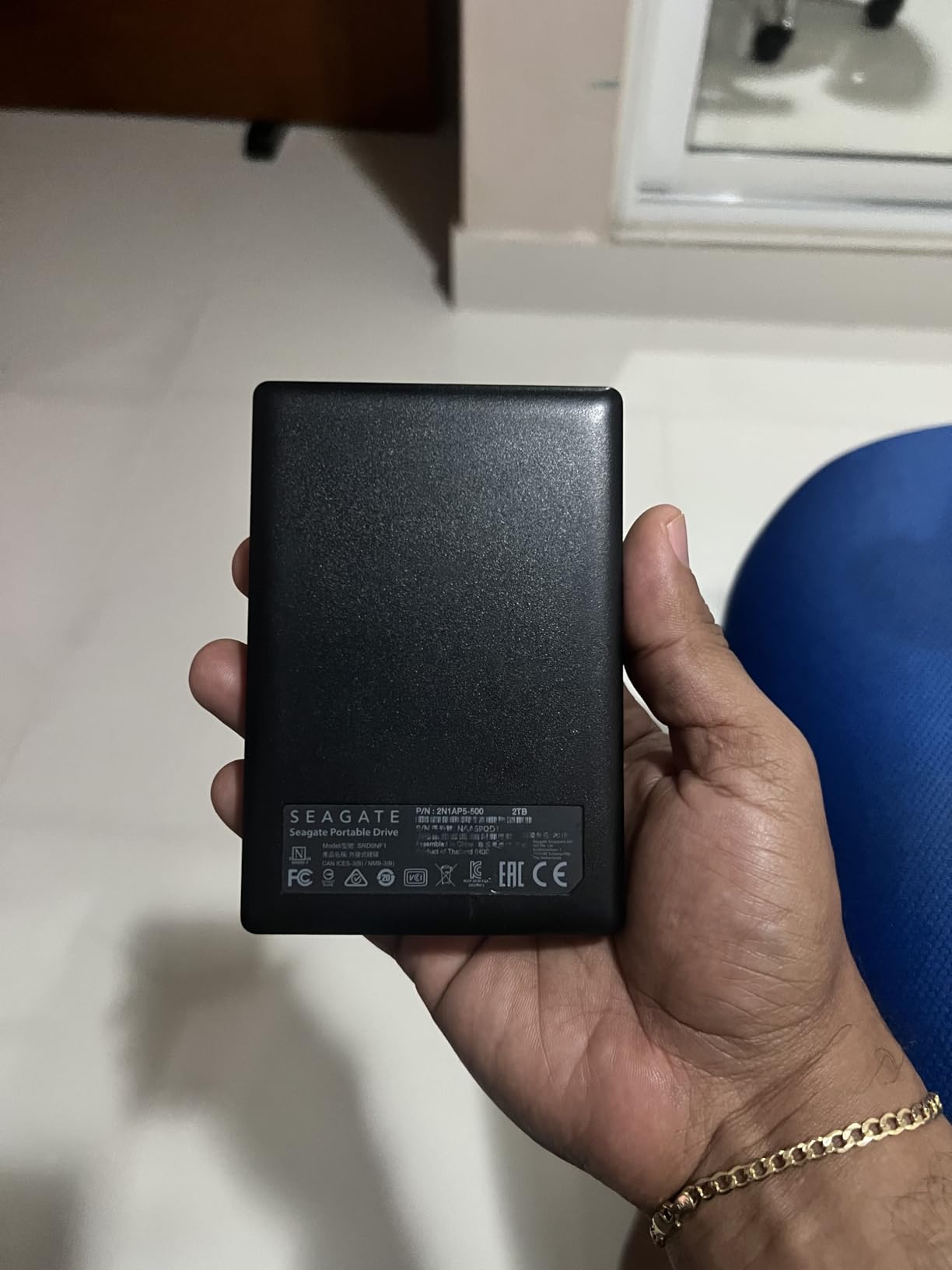 Seagate Portable 5TB External Hard Drive HDD - USB 3.0 for PC, Mac, PS4, & Xbox - 1-Year Rescue Service (STGX5000400) customer photo 2