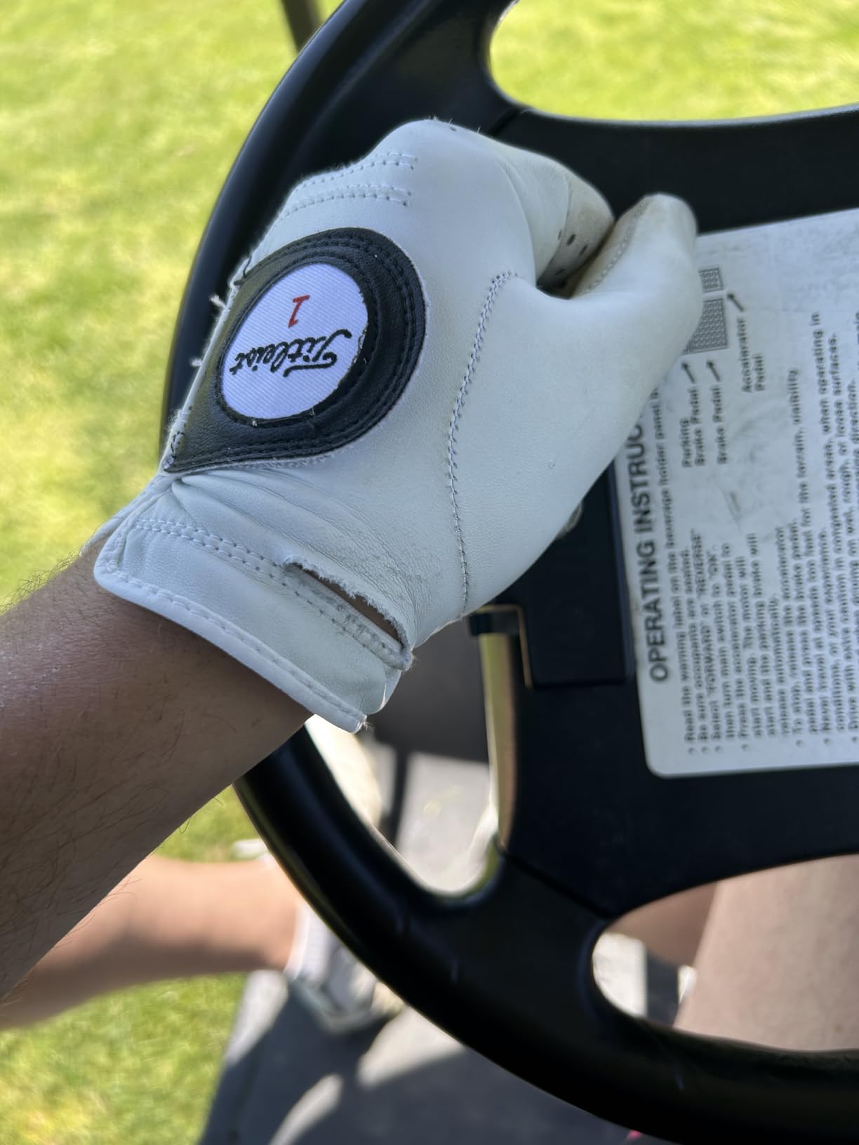 Titleist Players Men's Regular Left Pearl Customer Review Titleist Players Men's Regular Left Pearl - Customer Photo 4