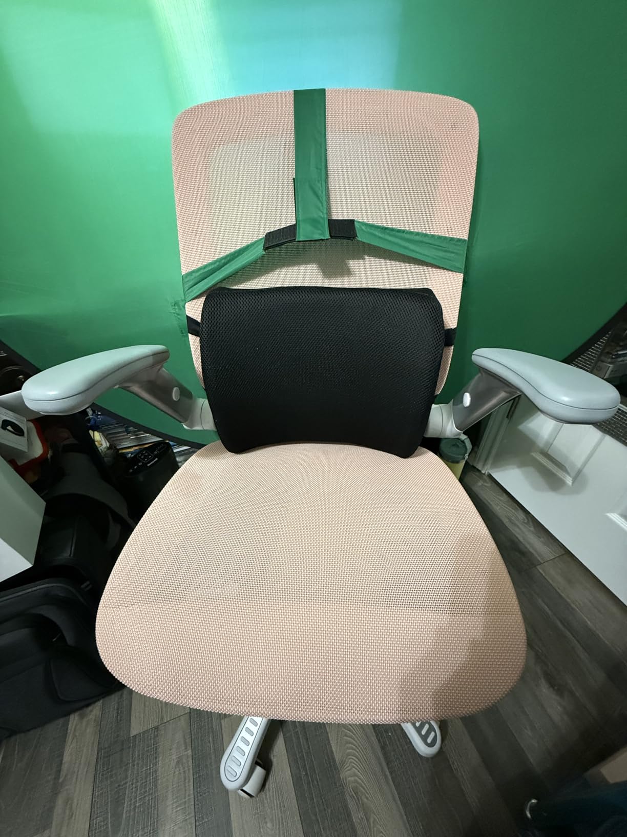 GABRYLLY Ergonomic Office Chair, High Back Home Desk Chair with Headrest, Flip-Up Arms, 90-120° Tilt Lock and Wide Cushion, Big and Tall Mesh Chairs for Man Woman, Black Task Chair Customer Review GABRYLLY Ergonomic Office Chair, High Back Home Desk Chair with Headrest, Flip-Up Arms, 90-120° Tilt Lock and Wide Cushion, Big and Tall Mesh Chairs for Man Woman, Black Task Chair - Customer Photo 1