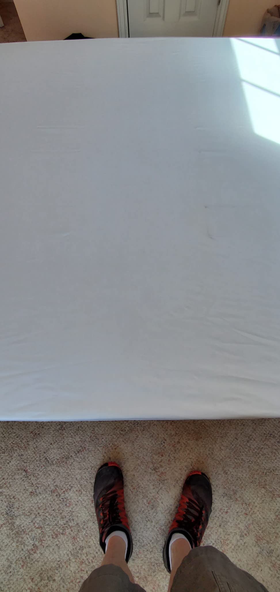 Serta Power Chill Queen Size Waterproof Mattress Cover, Soft and Breathable Cooling Mattress Protector, 15