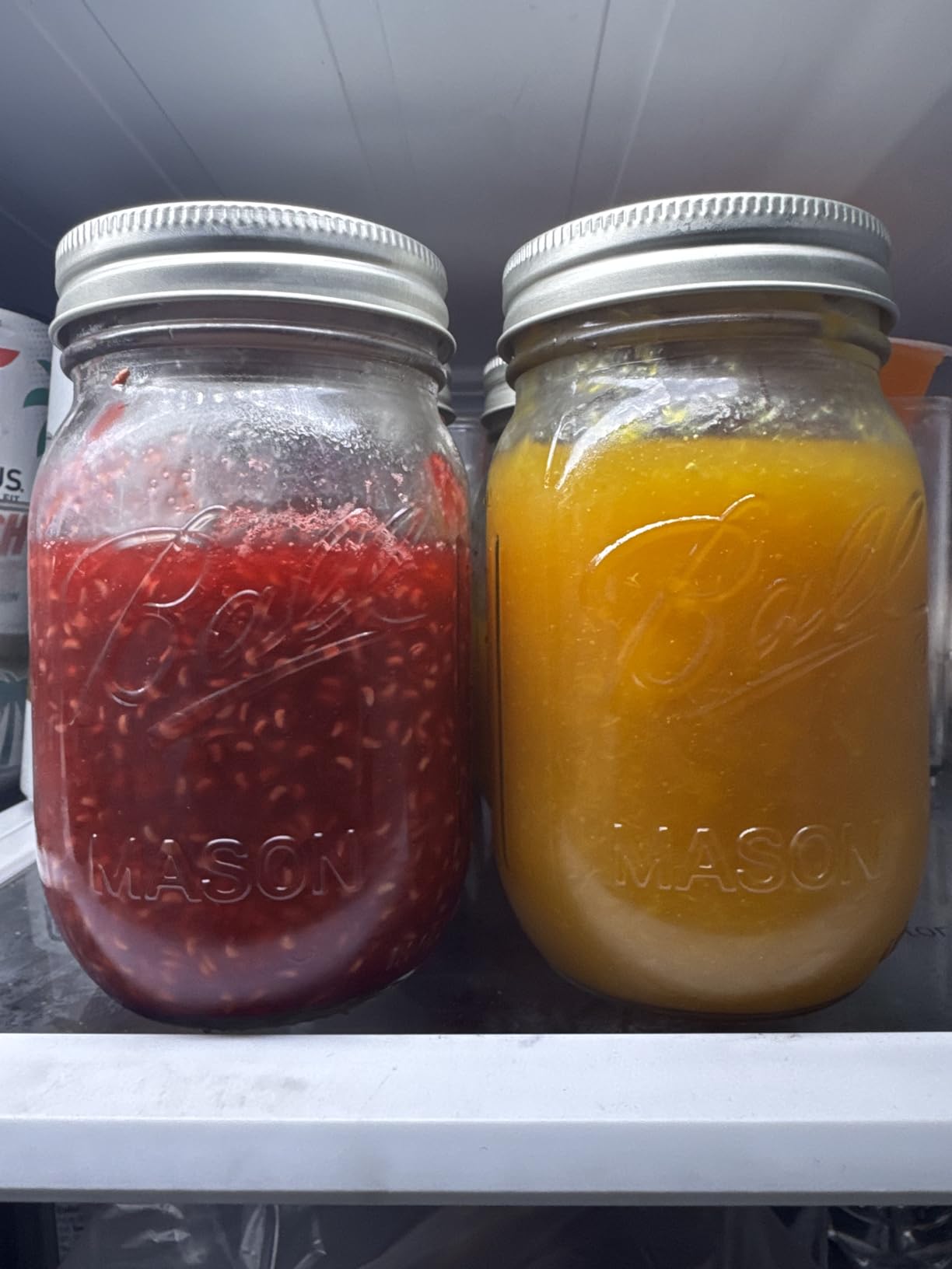 Ball Wide Mouth Glass Mason Jars with Lids and Bands, Used for Canning, Pickling, Juice, Jam, Jelly, Quart Size 32 Ounce (Pack of 2) Customer Review Ball Wide Mouth Glass Mason Jars with Lids and Bands, Used for Canning, Pickling, Juice, Jam, Jelly, Quart Size 32 Ounce (Pack of 2) - Customer Photo 1