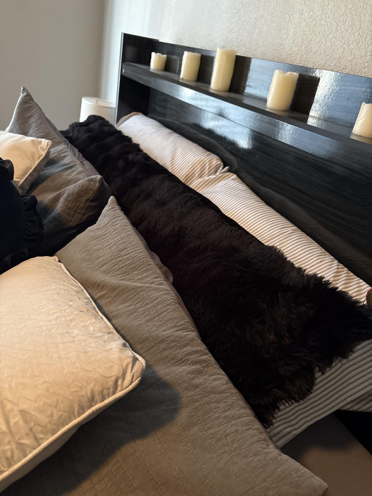 DOWNCOOL Large Body Pillow Insert- Breathable Full Body Pillow for Side Sleeper - Soft Long Bed Pillow for Adults - 20 x 54 inch Customer Review DOWNCOOL Large Body Pillow Insert- Breathable Full Body Pillow for Side Sleeper - Soft Long Bed Pillow for Adults - 20 x 54 inch - Customer Photo 1