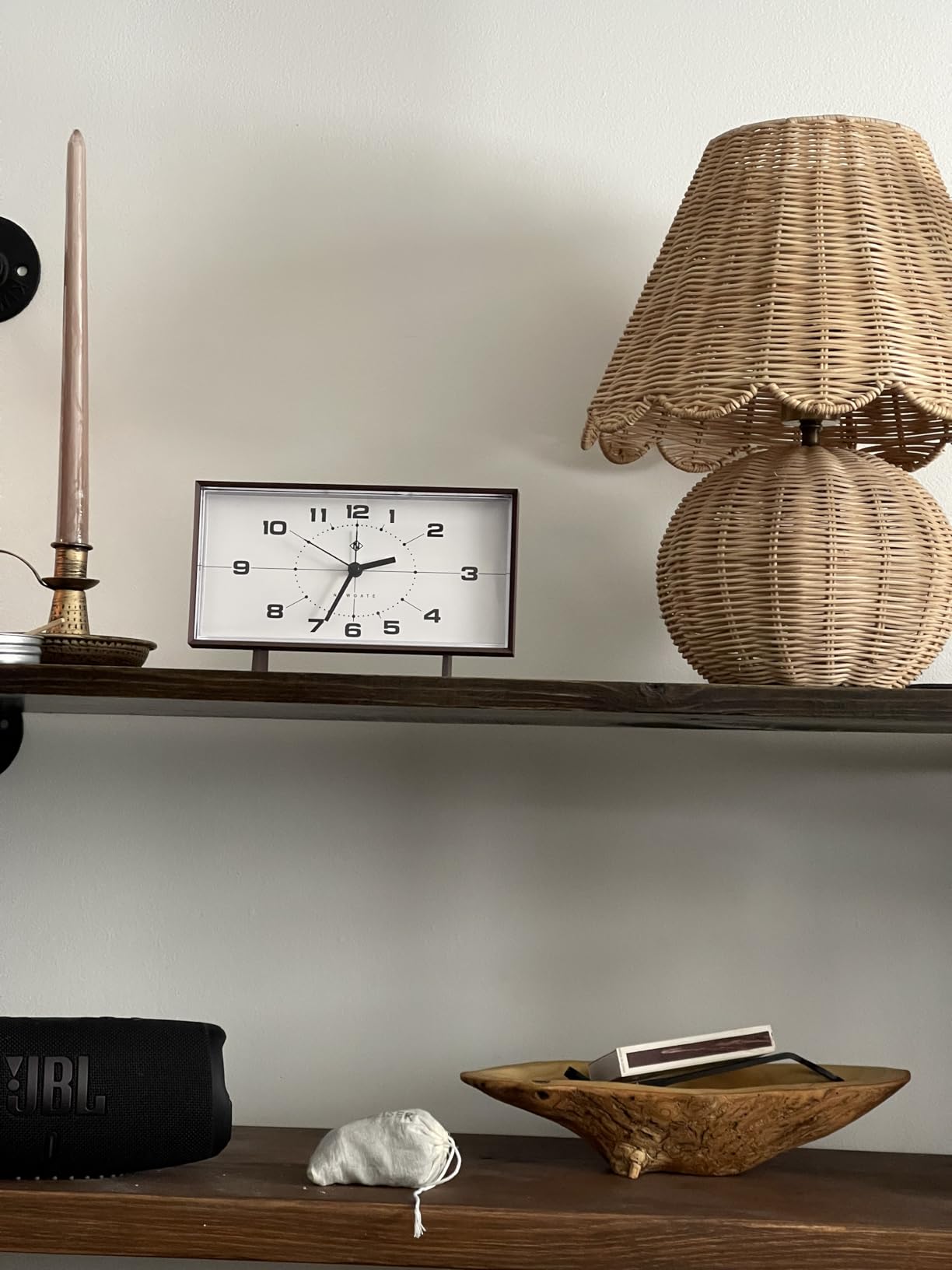 NEWGATE® Wideboy Alarm Clock | Rectangular Retro Design | Black | Mid Century dial | Ideal for Bedside, Desk, Mantel or Shelf | Retro Bedroom & Office Accessory Customer Review NEWGATE® Wideboy Alarm Clock | Rectangular Retro Design | Black | Mid Century dial | Ideal for Bedside, Desk, Mantel or Shelf | Retro Bedroom & Office Accessory - Customer Photo 1