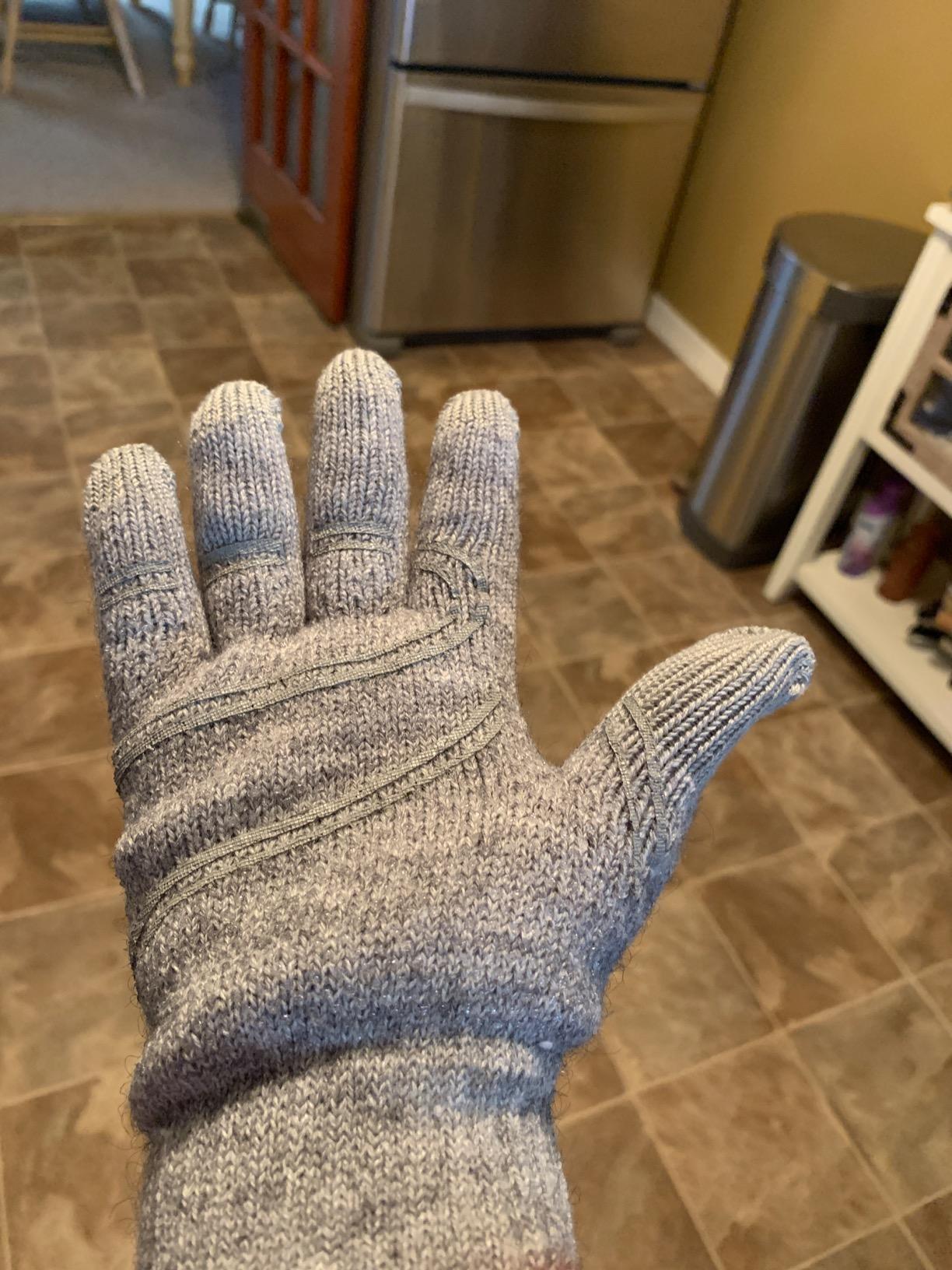 Moshi Digits Winter Touchscreen Gloves, Warm Knit Gloves with 4 Sizes:S/M/L/XL - Customer Photo 2
