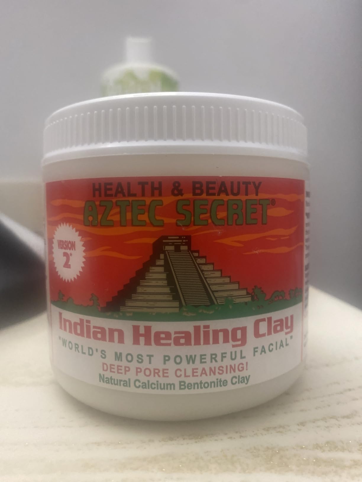 Aztec Secret– Indian Healing Clay 16 Oz – Deep Pore Cleansing Facial & Body Mask – The Original 100% Natural Calcium Bentonite Clay – New Version 2 Customer Review Aztec Secret– Indian Healing Clay 16 Oz – Deep Pore Cleansing Facial & Body Mask – The Original 100% Natural Calcium Bentonite Clay – New Version 2 - Customer Photo 2