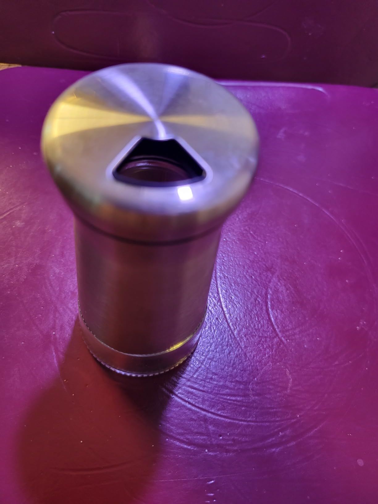 The Original Salt and Pepper Shakers set - Silver- Spice Dispenser with Adjustable Pour Holes - Stainless Steel & Glass Set of 2 Bottles - Customer Photo 1