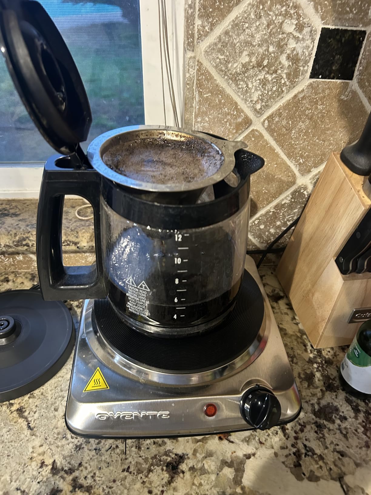 COSORI Pour Over Coffee Maker with Double Layer Stainless Steel Filter, 8-Cup, 34oz, Drip Coffee Maker, Coffee Dripper Brewer, High Heat Resistant Carafe, also for Camping, Hiking Customer Review COSORI Pour Over Coffee Maker with Double Layer Stainless Steel Filter, 8-Cup, 34oz, Drip Coffee Maker, Coffee Dripper Brewer, High Heat Resistant Carafe, also for Camping, Hiking - Customer Photo 1