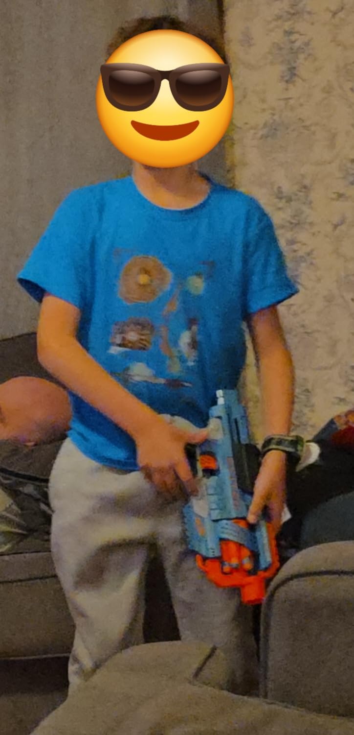Nerf Elite 2.0 Commander RD-6 Dart Blaster, 12 Darts, 6-Dart Rotating Drum, Outdoor Toys, Ages 8 and Up Customer Review Nerf Elite 2.0 Commander RD-6 Dart Blaster, 12 Darts, 6-Dart Rotating Drum, Outdoor Toys, Ages 8 and Up - Customer Photo 1