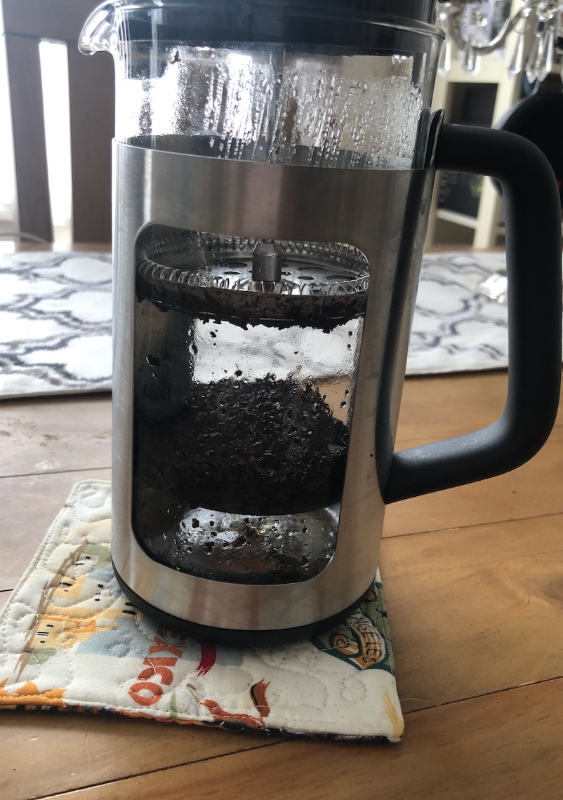 OXO Brew Stainless Steel French Press Coffee Maker – 32oz Customer Review OXO Brew Stainless Steel French Press Coffee Maker – 32oz - Customer Photo 1